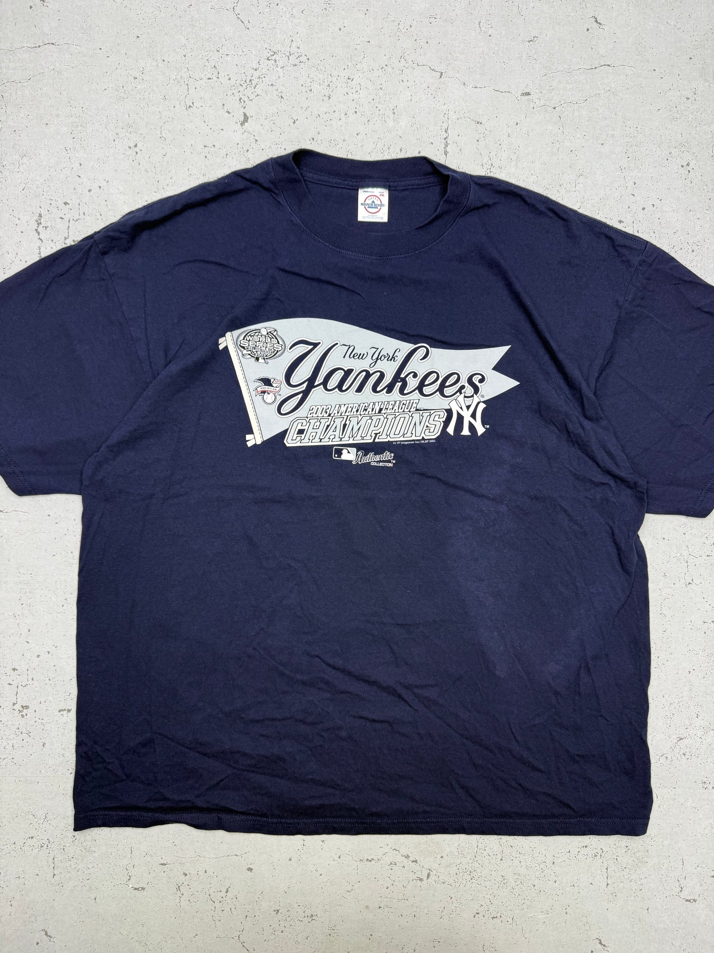 Delta Yankees 2003 AL Champions T-Shirt blau – Foto 2