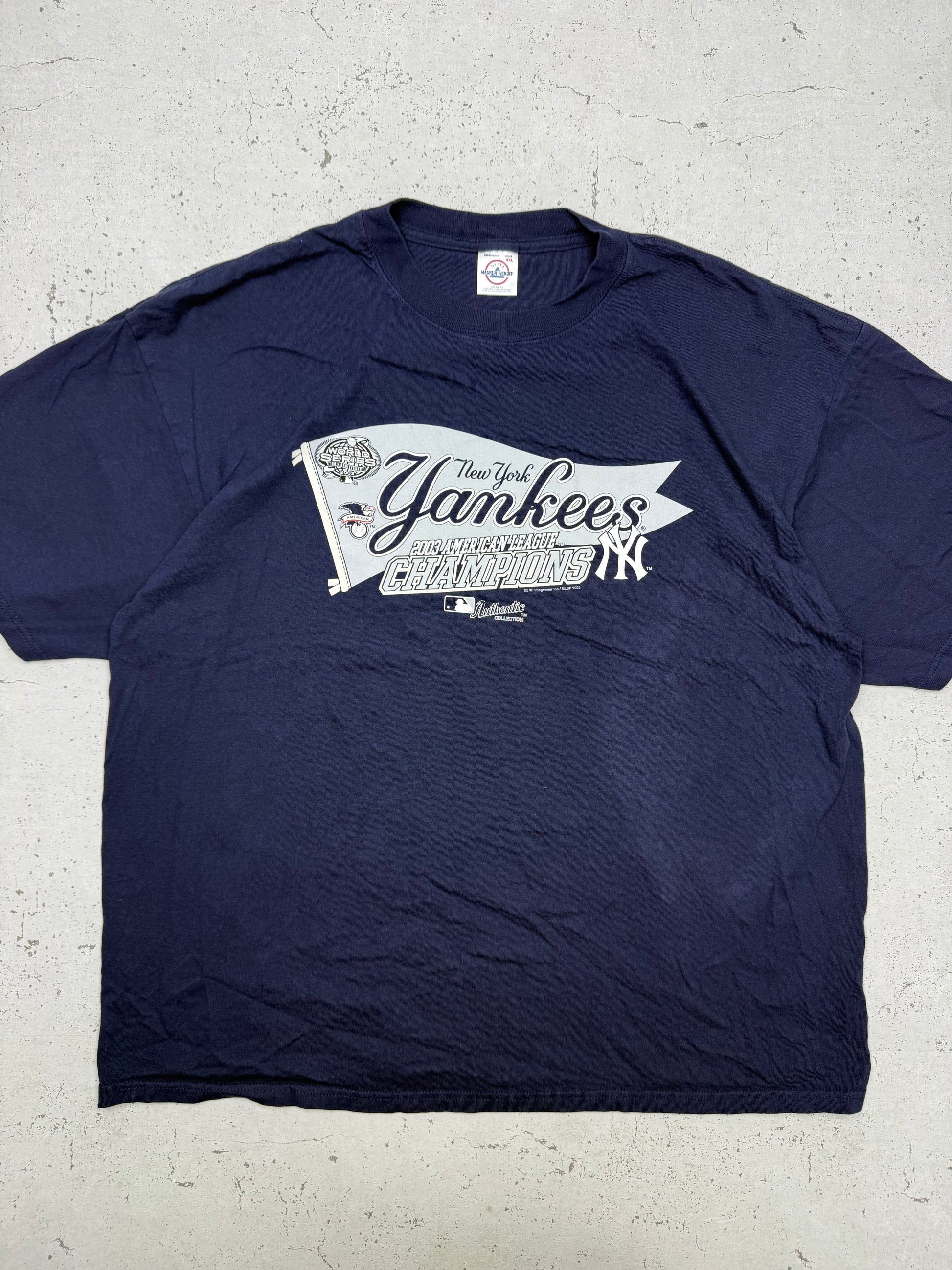 Delta Yankees 2003 AL Champions T-Shirt blau – Foto 2