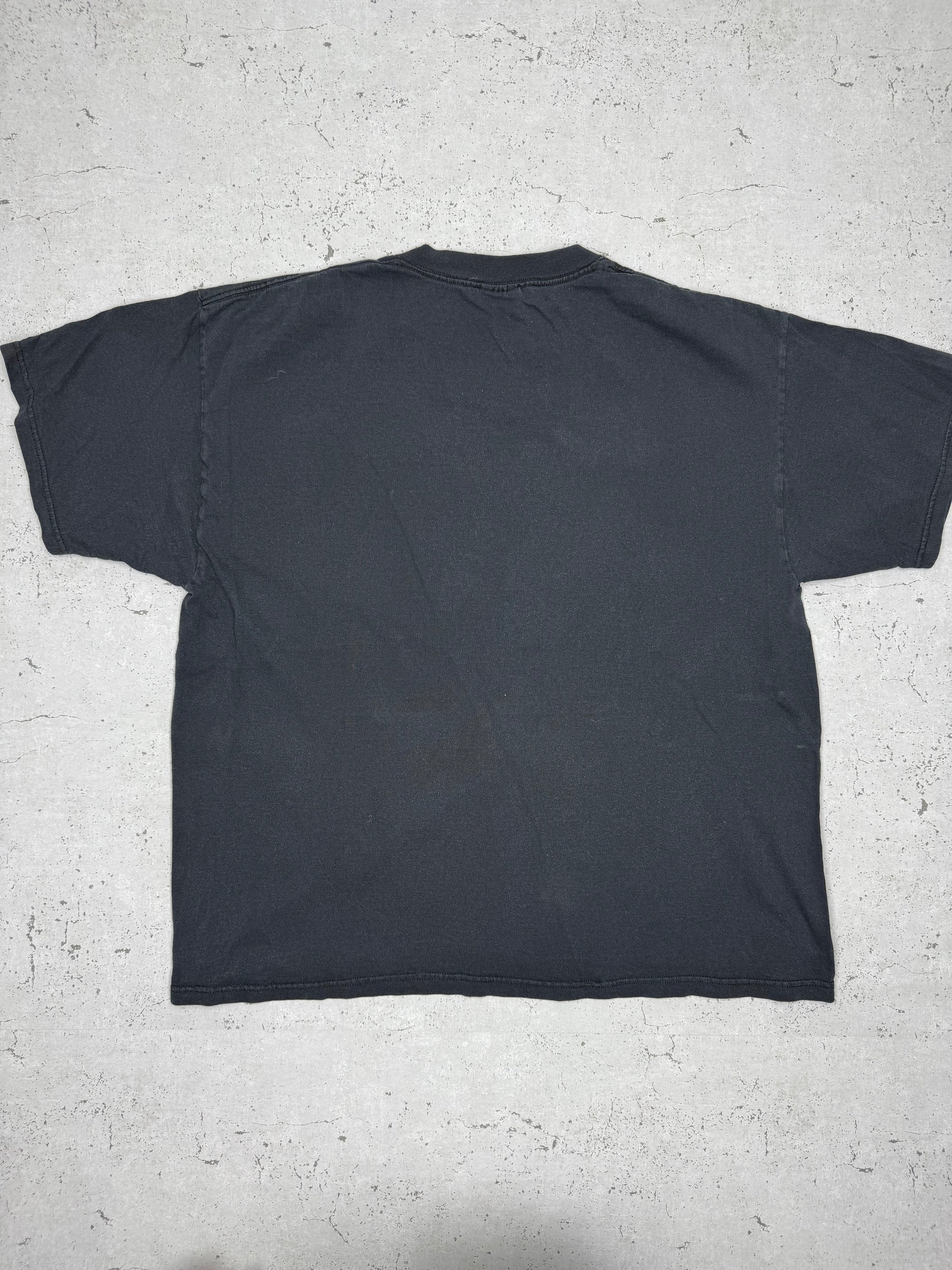 Nike Vintage Y2K T-Shirt Schwarz Blau L - MonkeysVintage