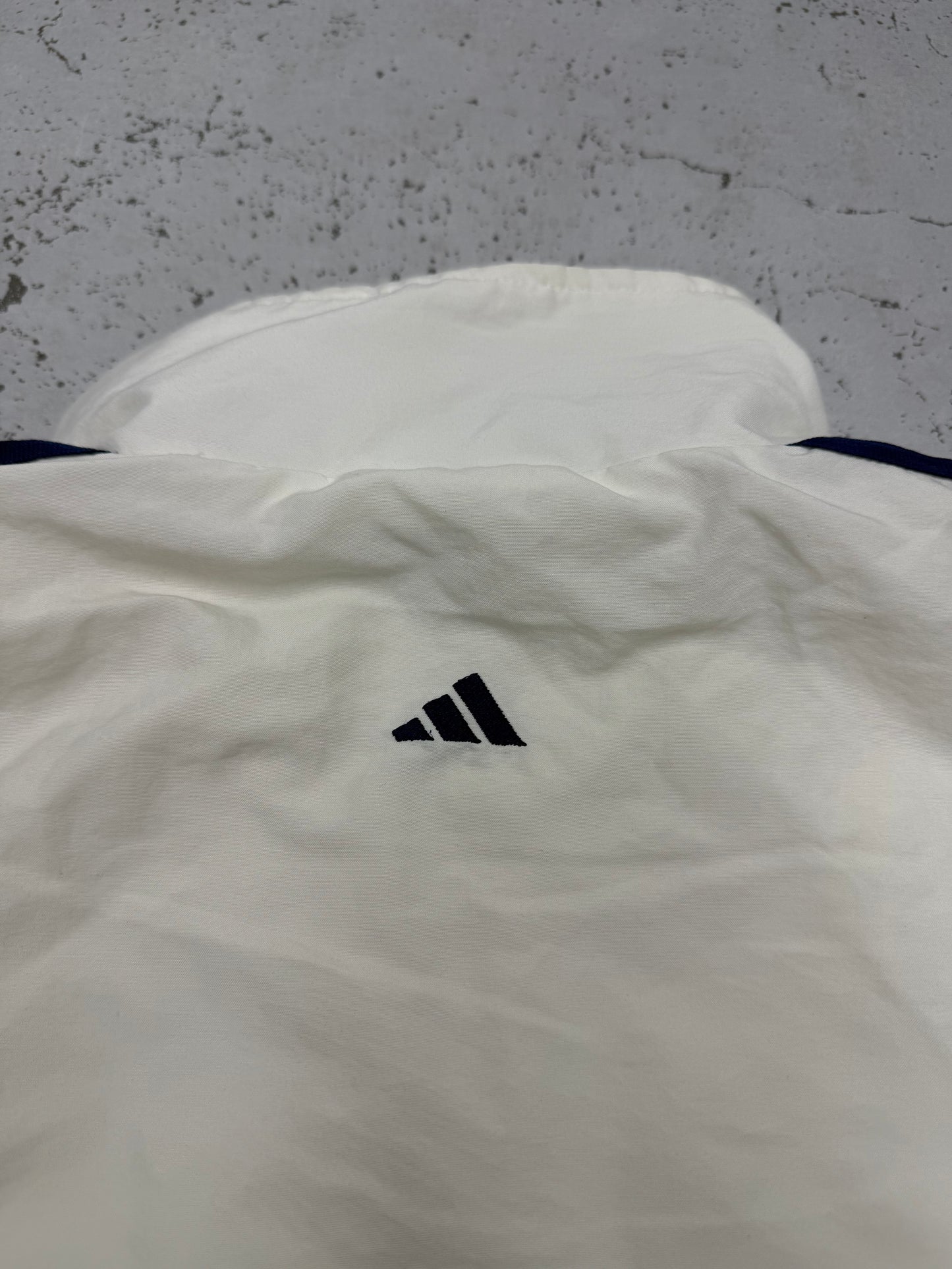 adidas Streifen Trainingsjacke weiß – Foto 7