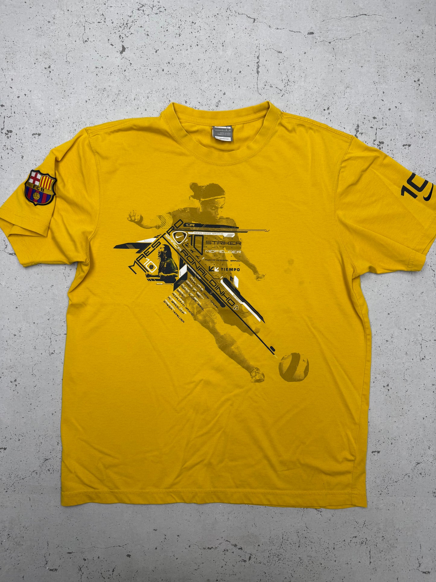 Nike Ronaldinho FC Barcelona T-Shirt gelb – Foto 2