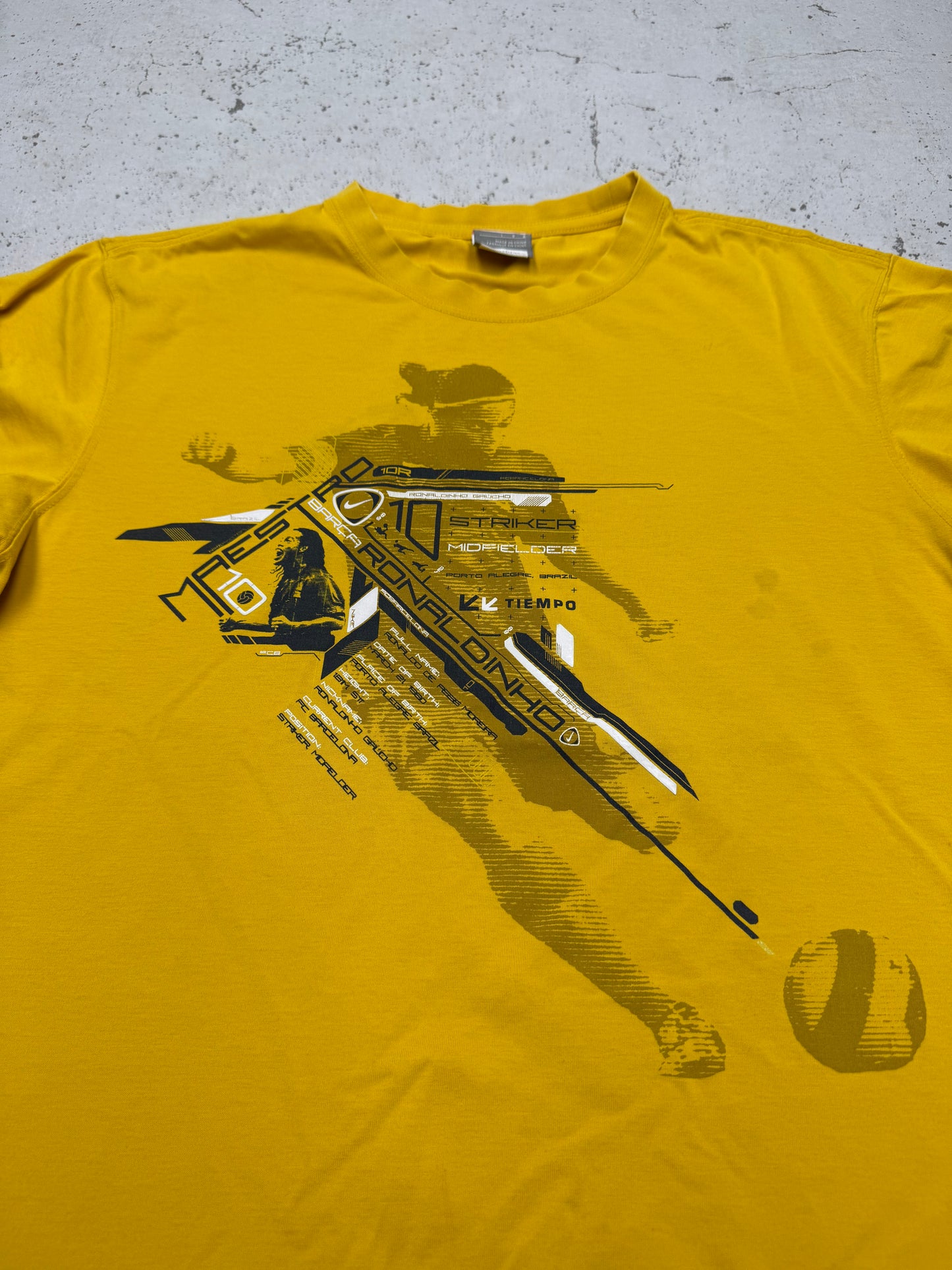 Nike Ronaldinho FC Barcelona T-Shirt gelb – Foto 3