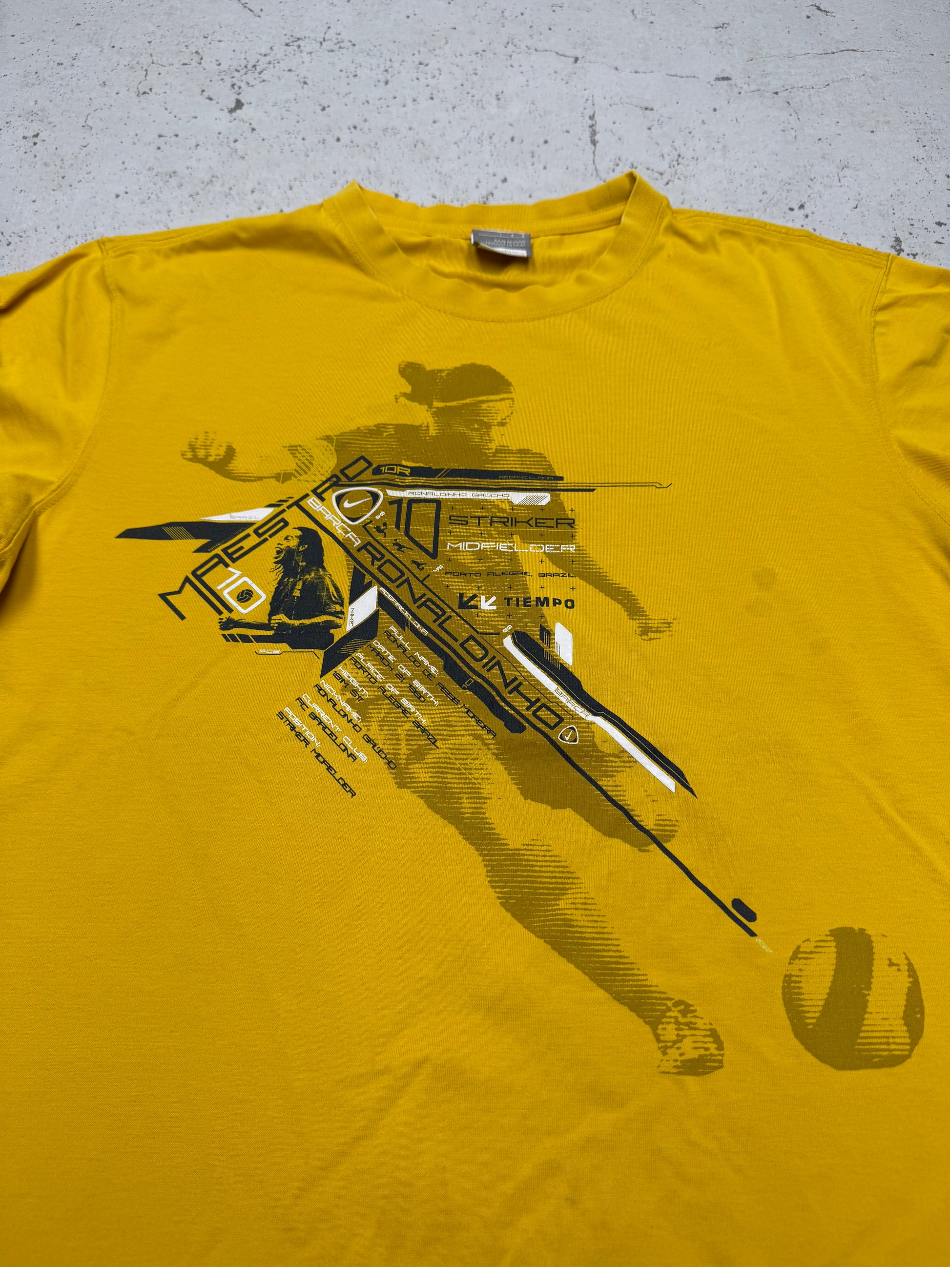 Nike Ronaldinho FC Barcelona T-Shirt gelb – Foto 3