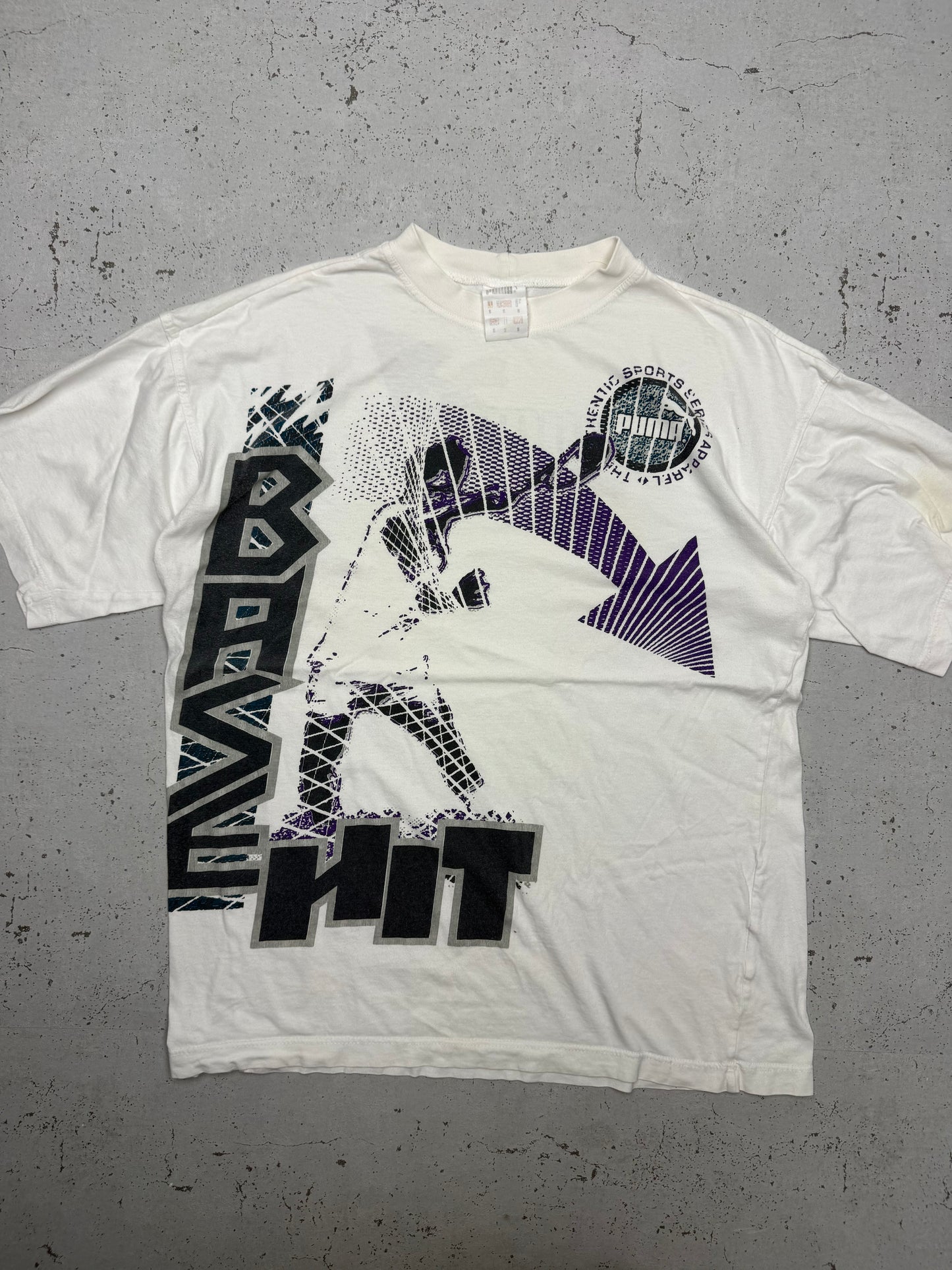 Puma Base Hit Baseball T-Shirt weiß – Foto 2