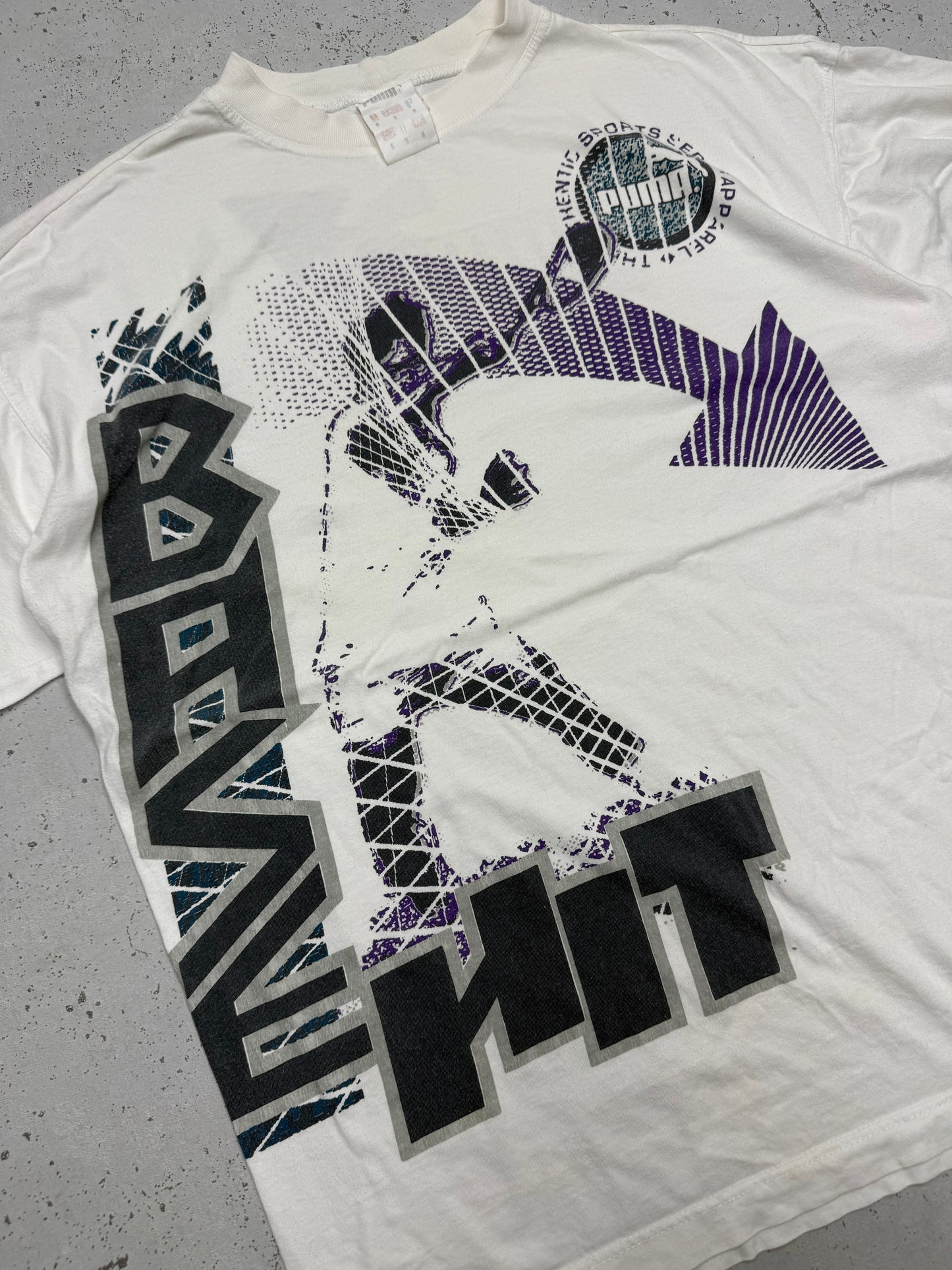 Puma Base Hit Baseball T-Shirt weiß – Foto 3