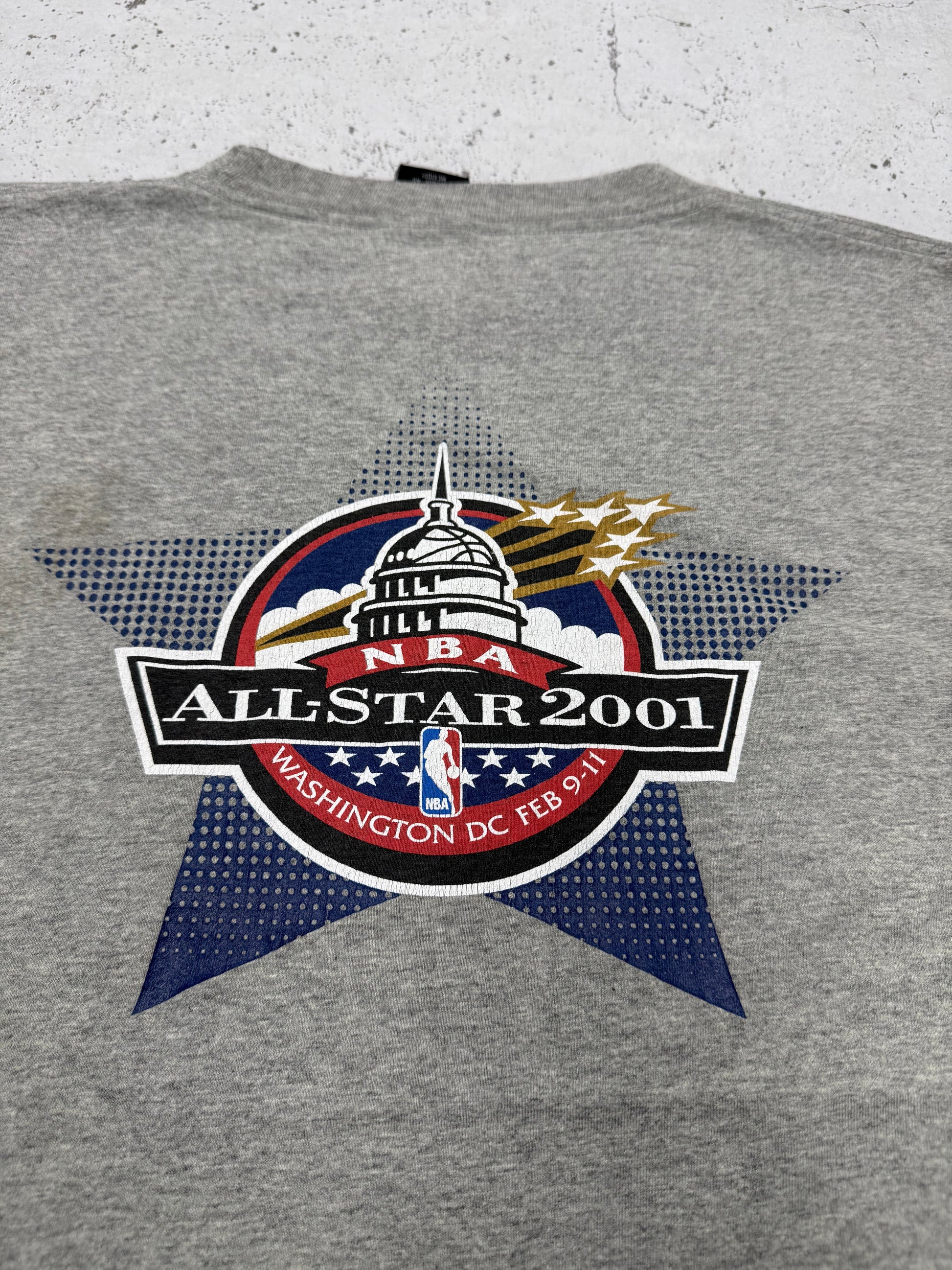 Nike NBA All-Star 2001 Washington DC T-Shirt grau – Foto 6