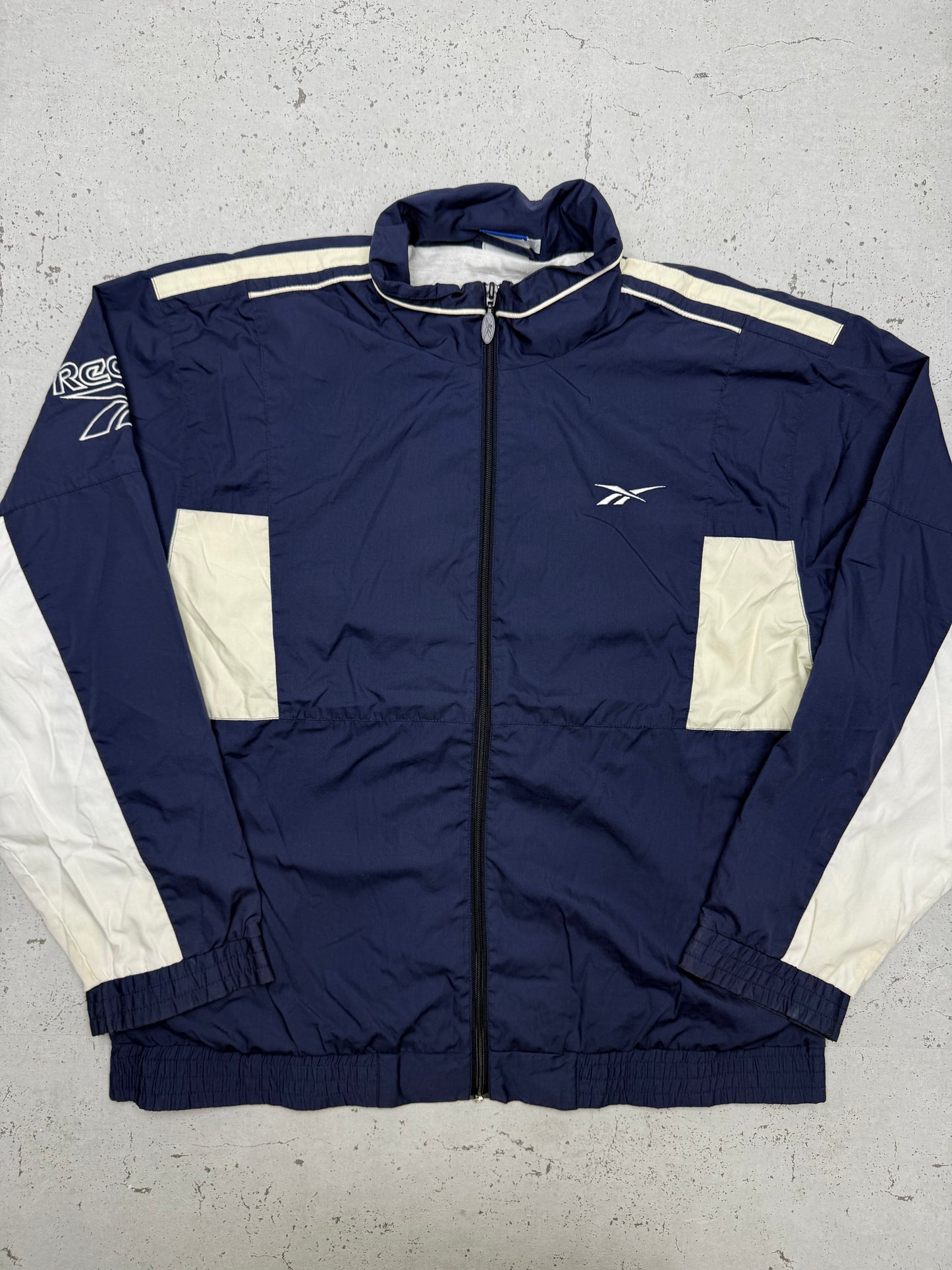 Reebok Einsätze Trainingsjacke blau – Foto 2