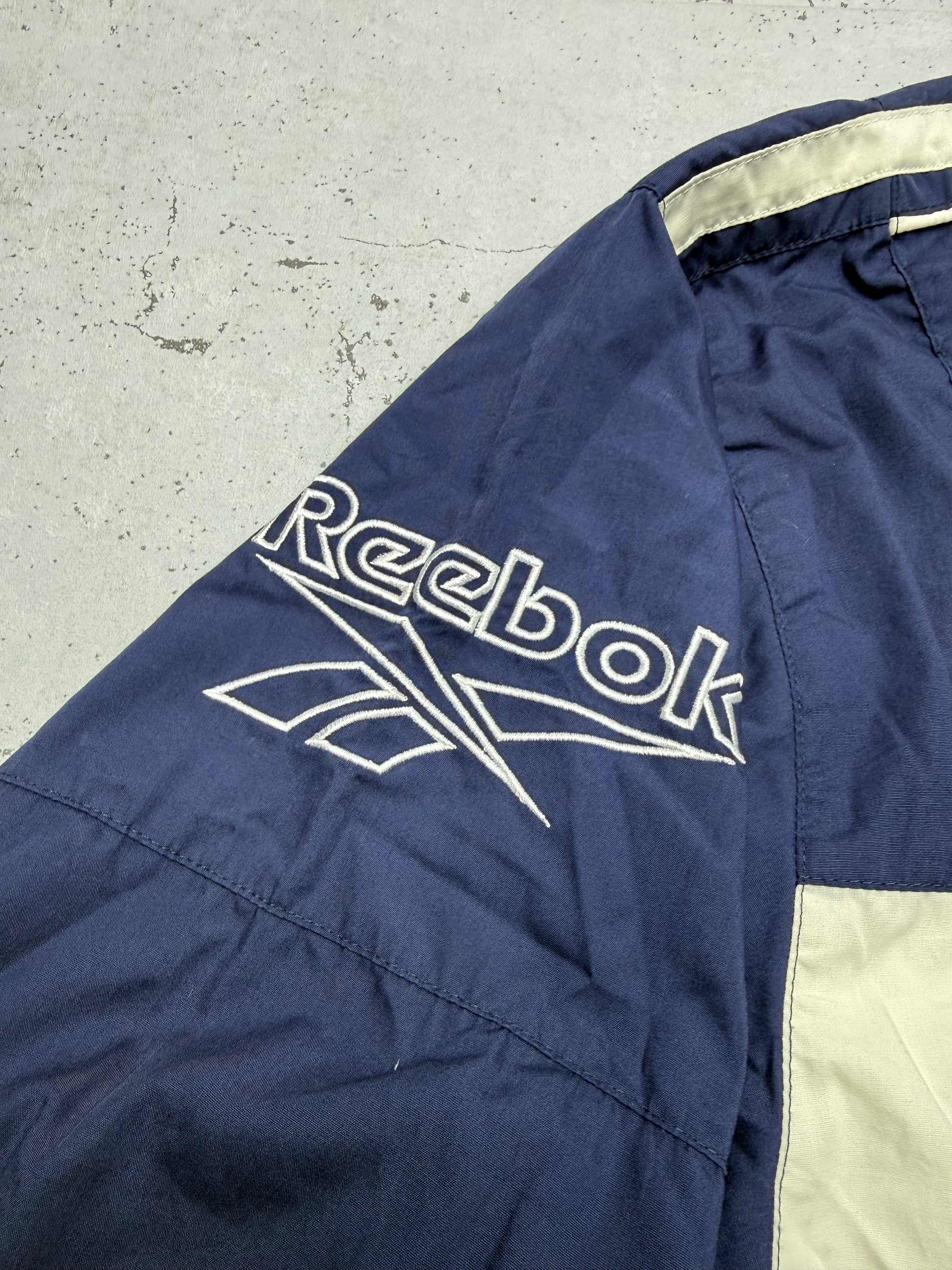 Reebok Einsätze Trainingsjacke blau – Foto 3