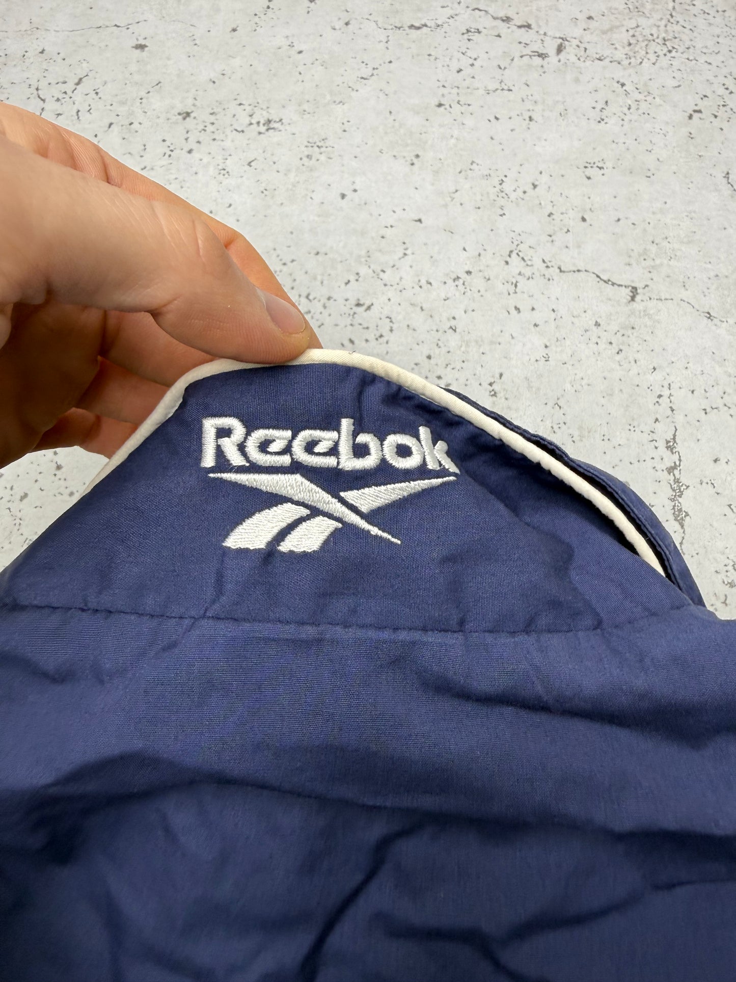 Reebok Einsätze Trainingsjacke blau – Foto 7