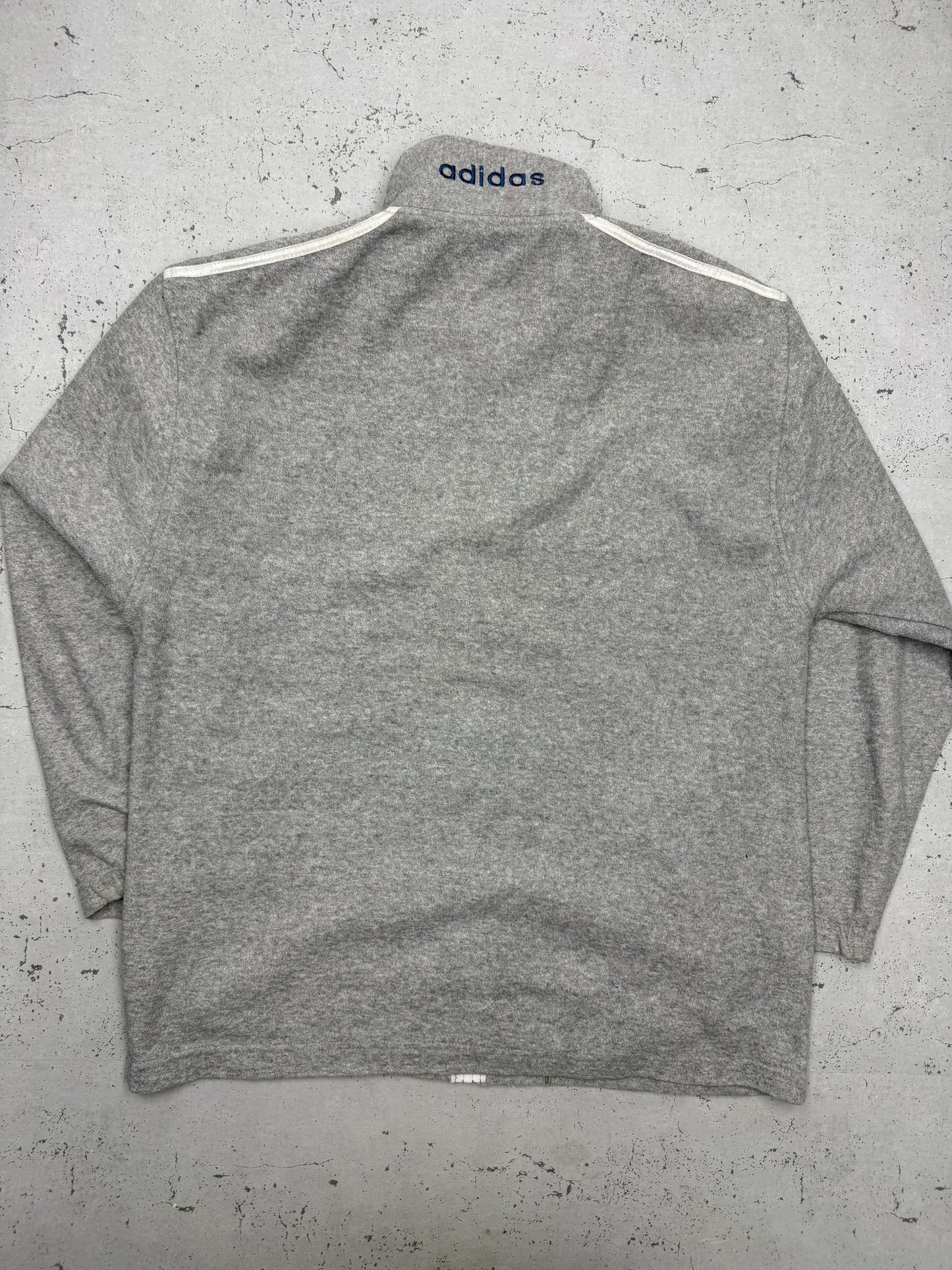 adidas Fleecejacke grau – Foto 5
