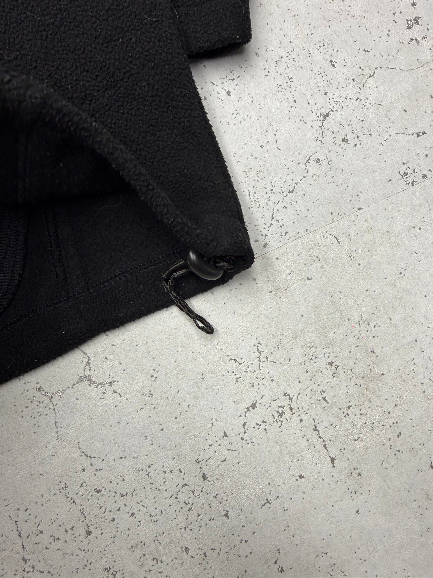 Nike rote Schultern Fleecejacke schwarz – Foto 5