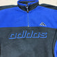 adidas Fleece Halfzip blau – Foto 3