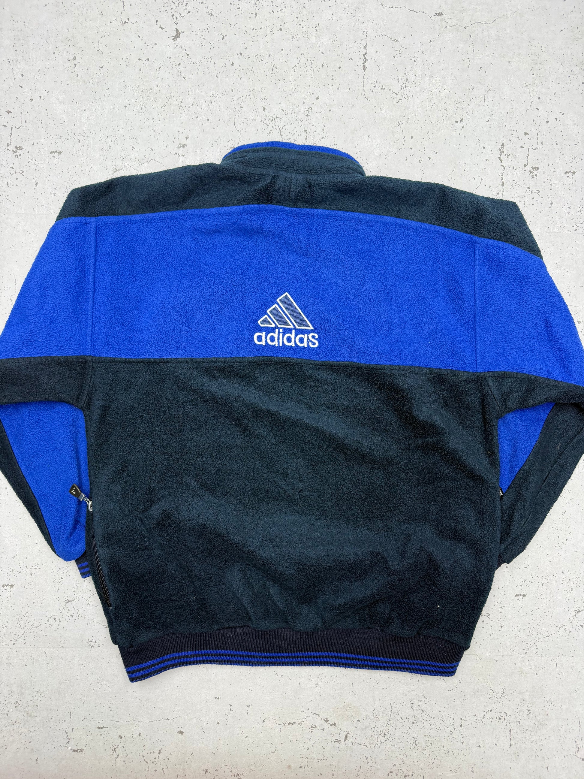 adidas Fleece Halfzip blau – Foto 6