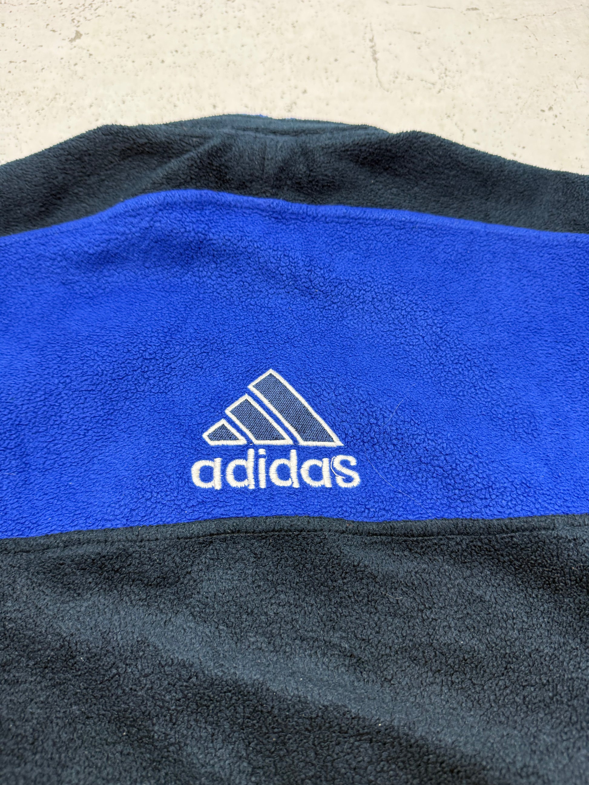 adidas Fleece Halfzip blau – Foto 7