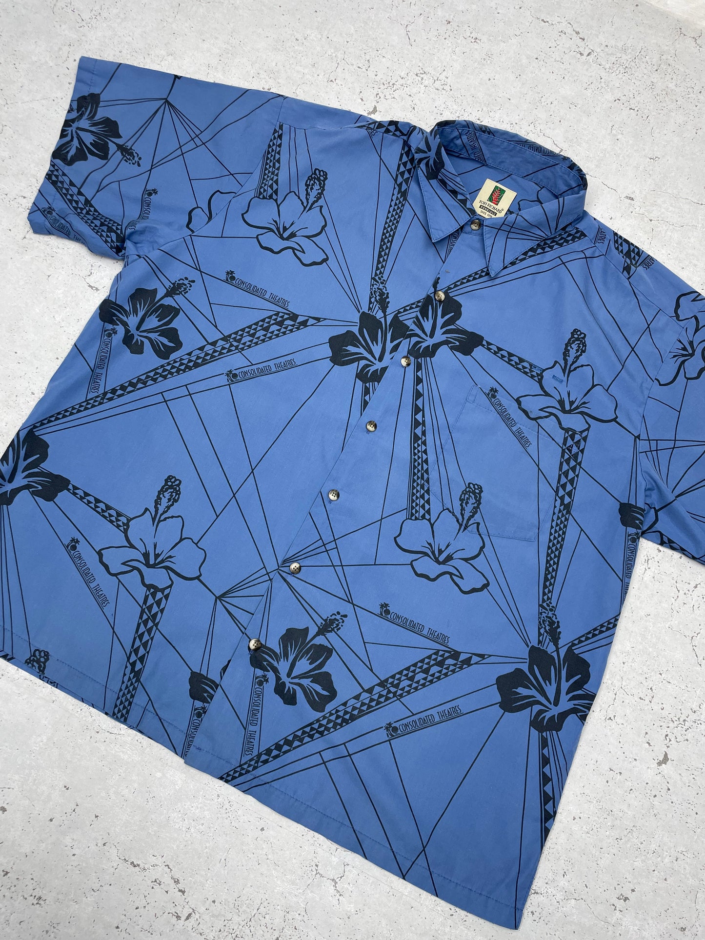 Tori Richard Honolulu Vintage Sommerhemd Hawaii Shirt XXL