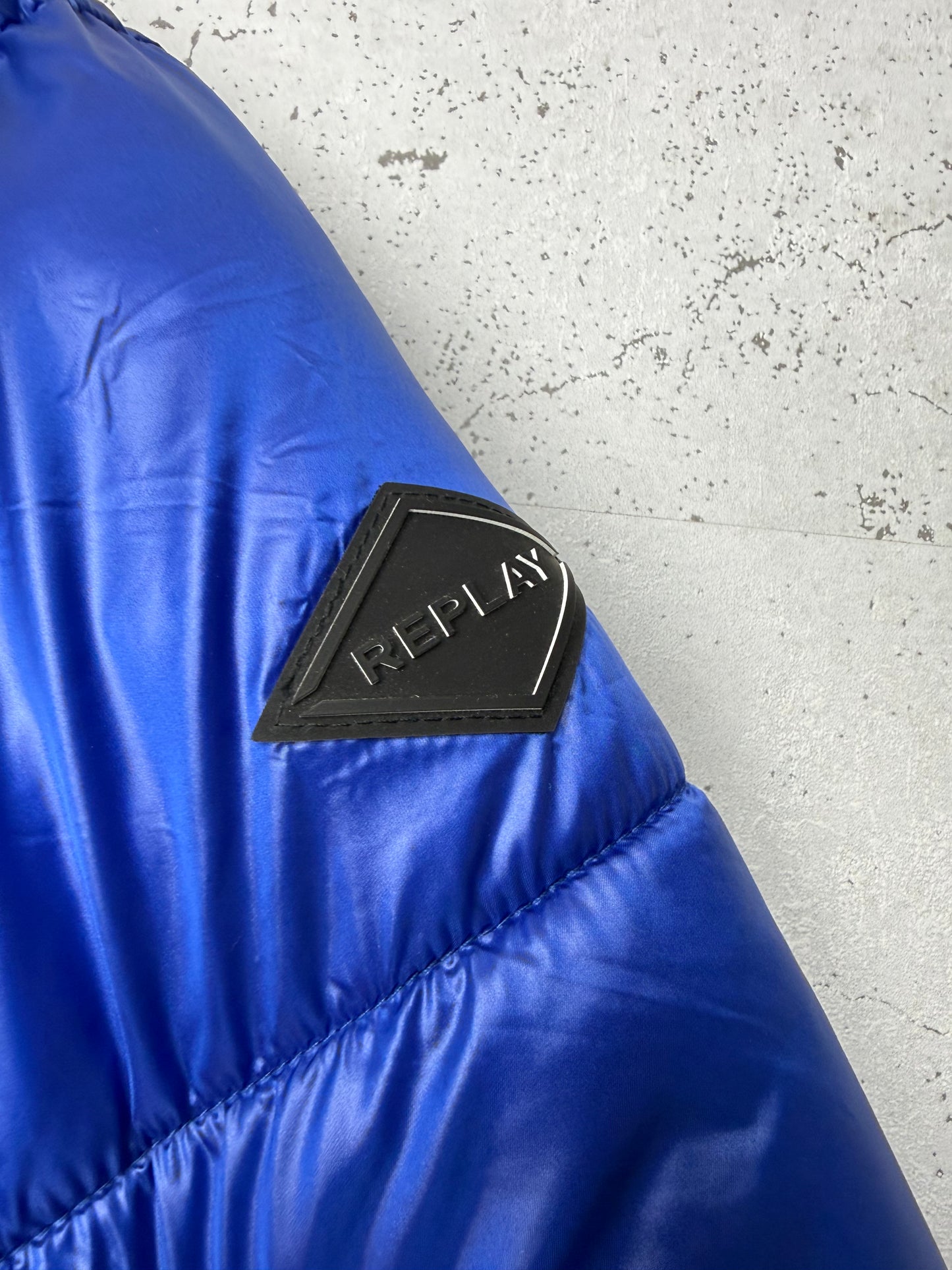 Replay Pufferjacke blau – Foto 4