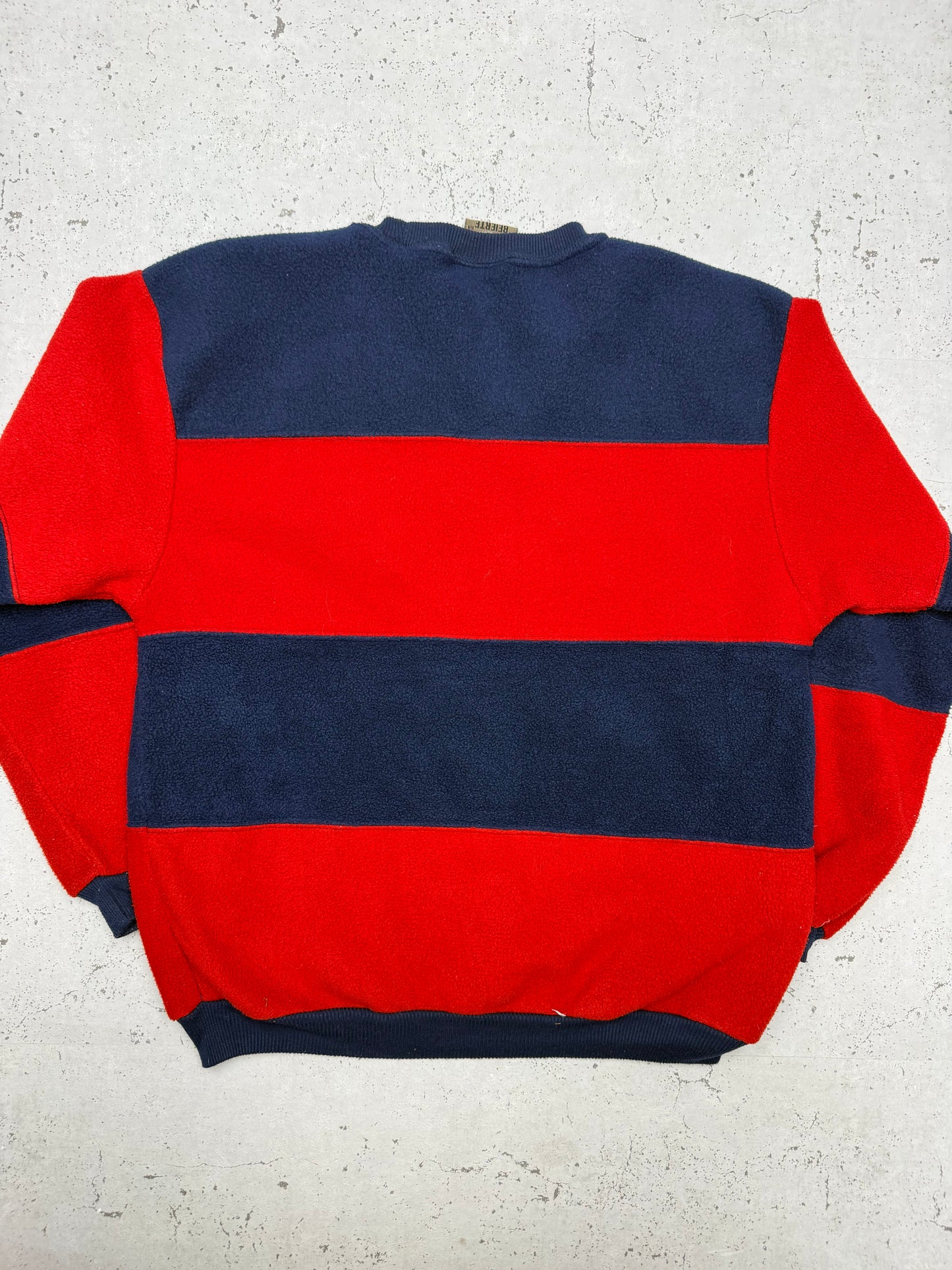 United Yacht Blue Wave Fleece Sweatshirt blau rot – Foto 5