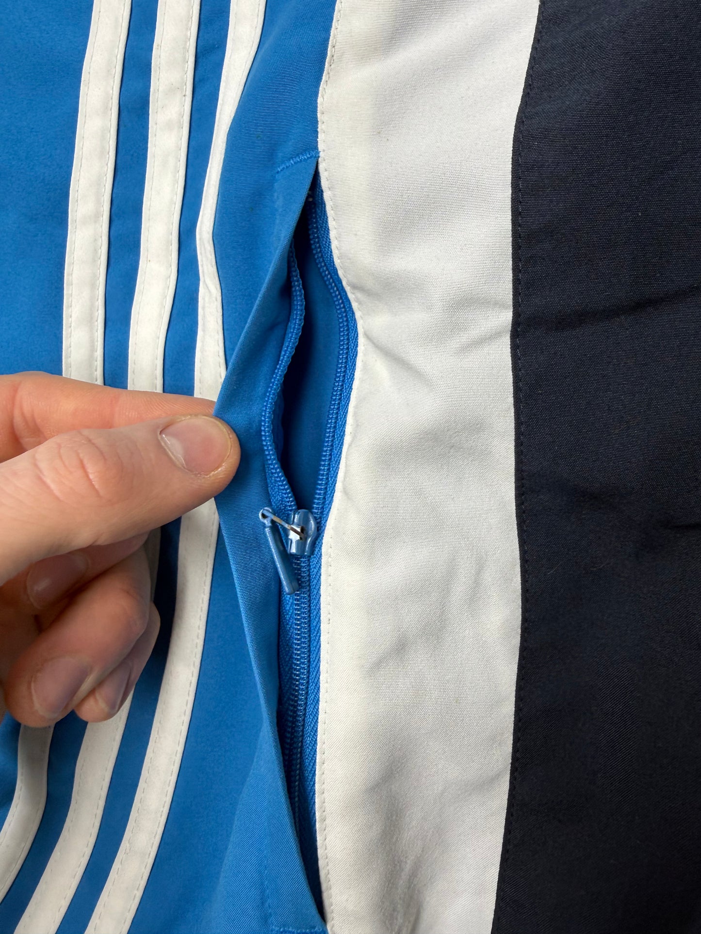 adidas Trainingsjacke blau – Foto 4