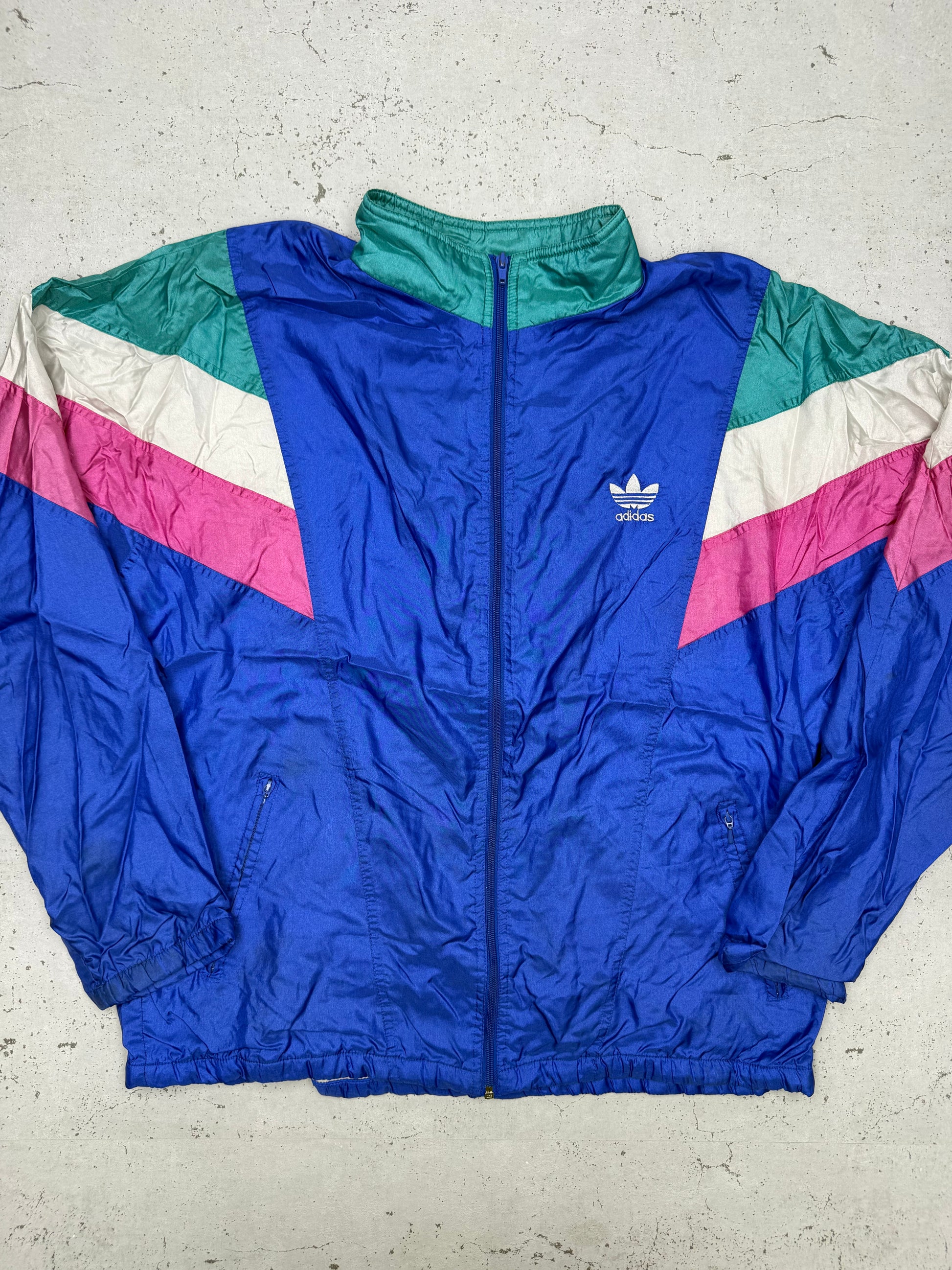 adidas Originals Trefoil Windbreaker blau – Foto 2