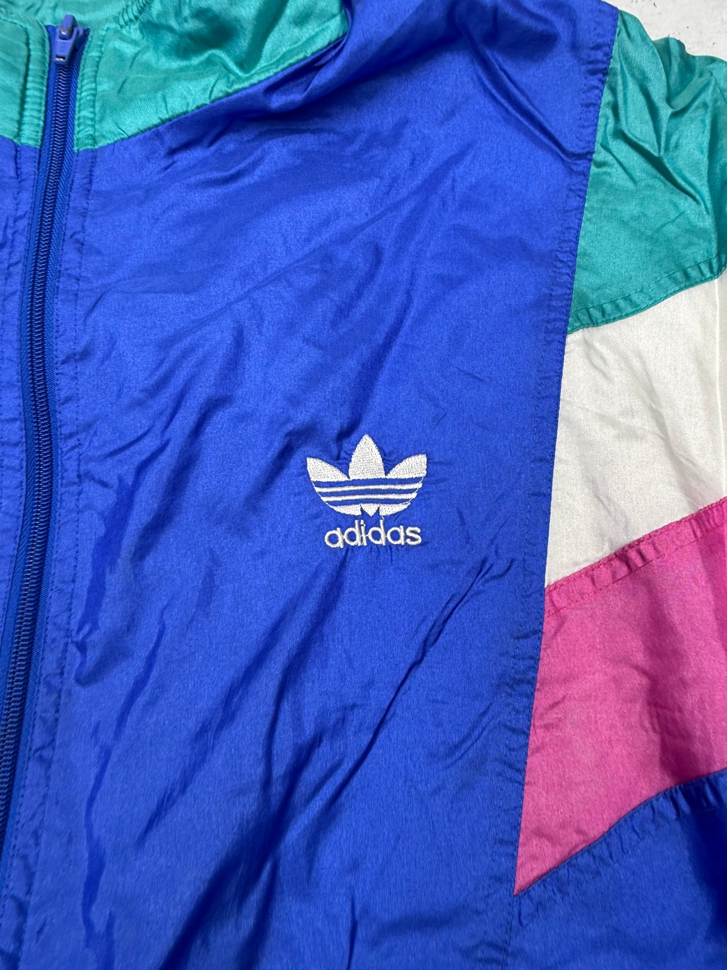 adidas Originals Trefoil Windbreaker blau – Foto 3