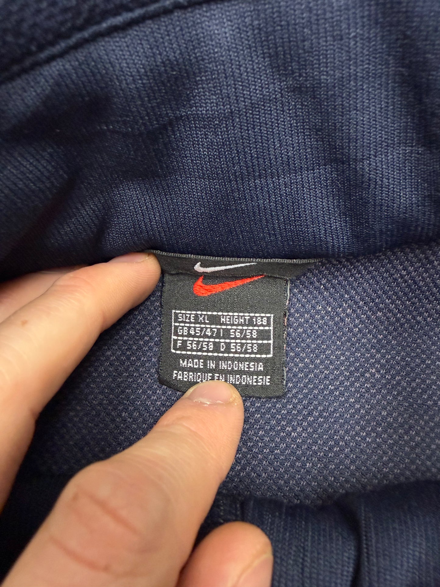 Nike Trainingsjacke blau – Foto 4