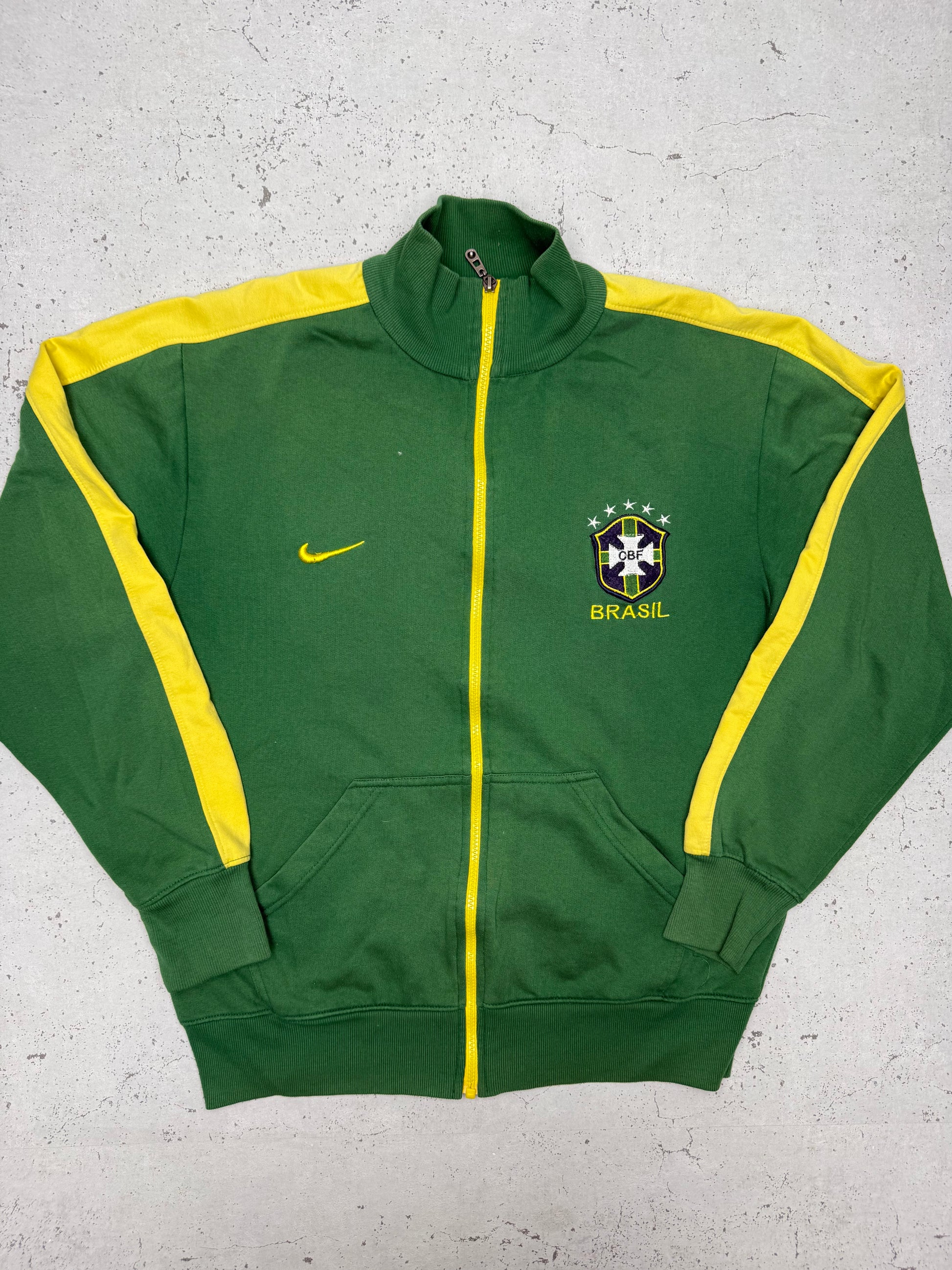 Nike Brasil CBF Trainingsjacke grün – Foto 2