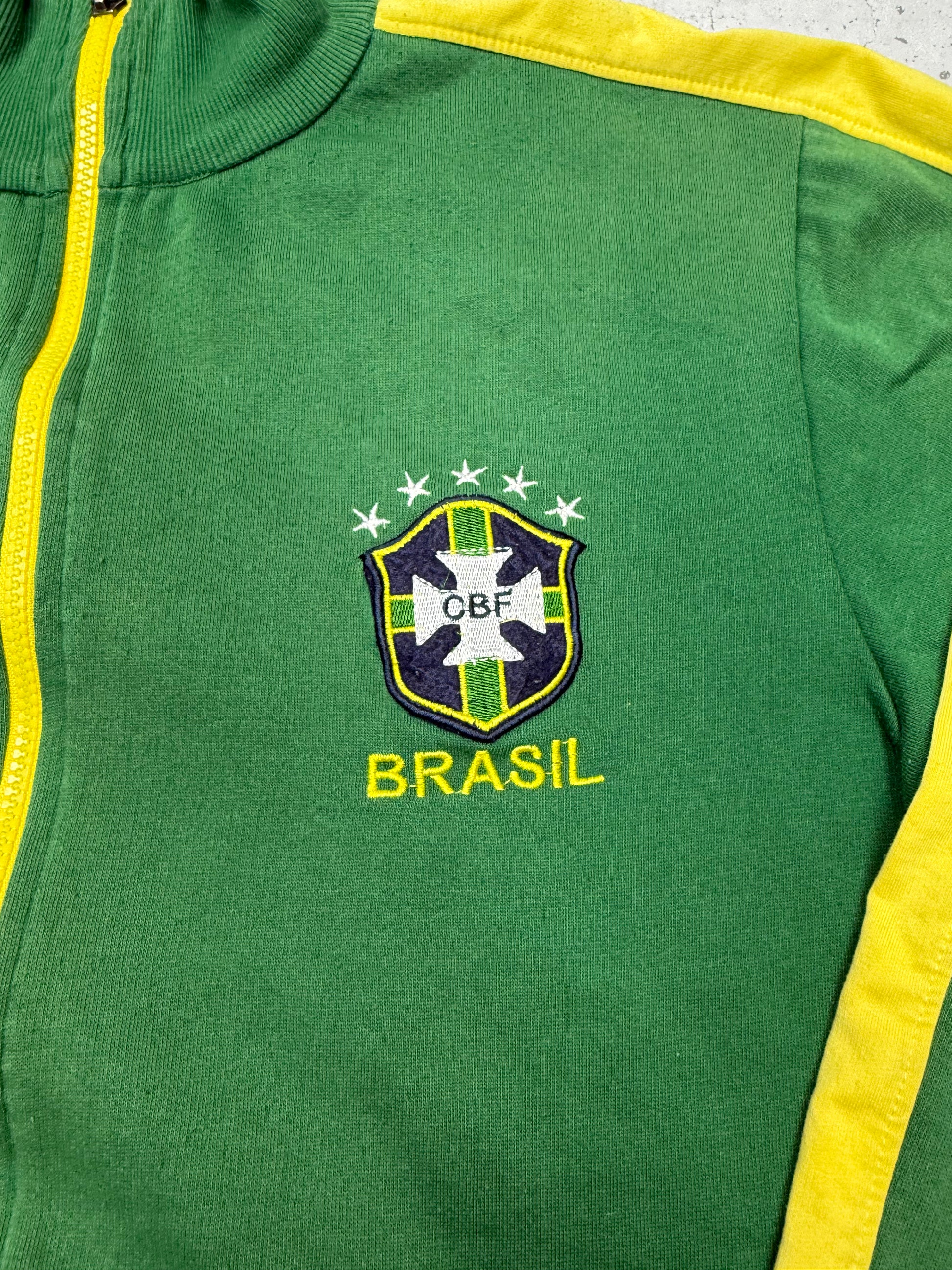 Nike Brasil CBF Trainingsjacke grün – Foto 3
