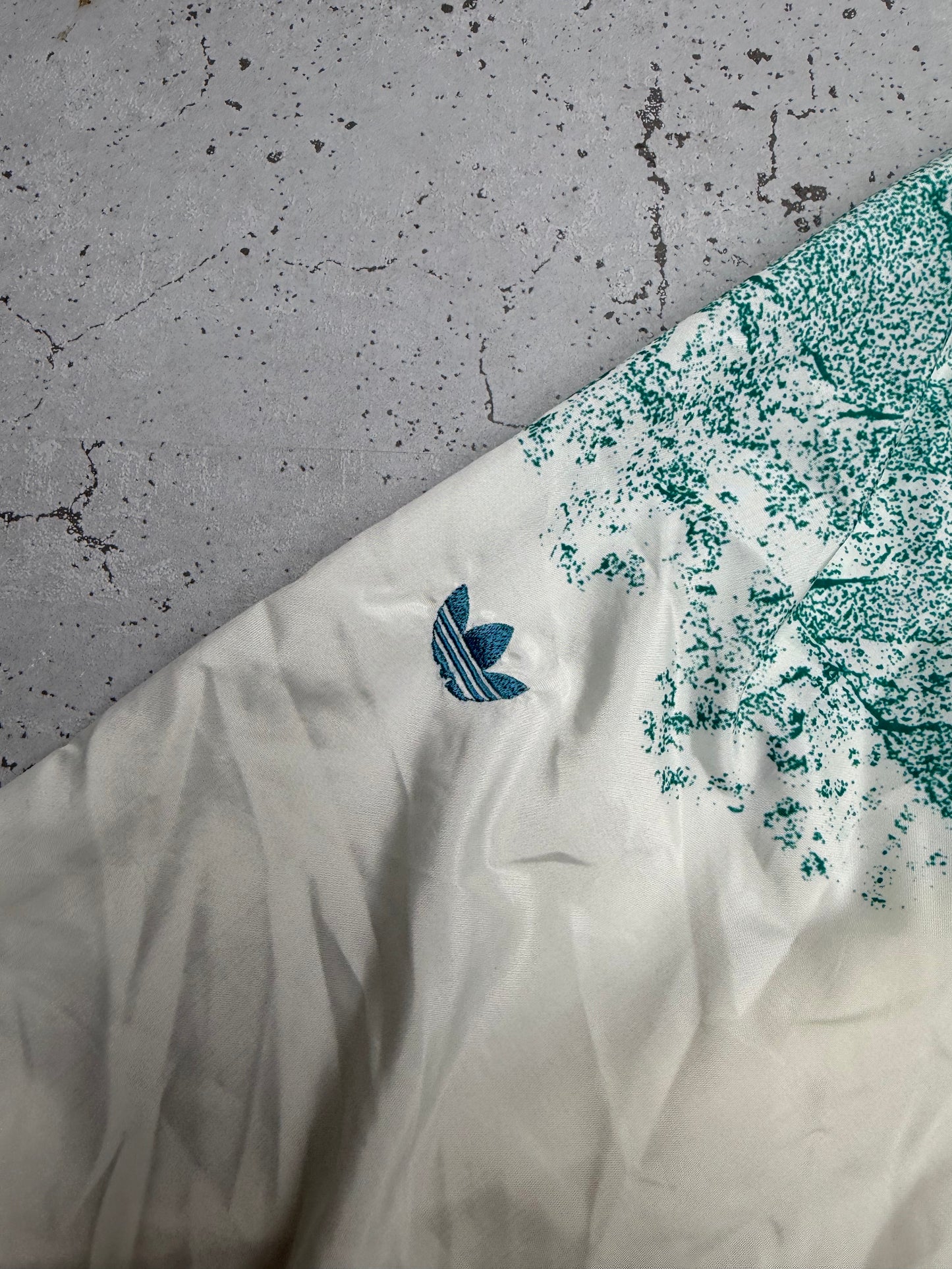 adidas Originals Felsmuster Windbreaker weiß – Foto 4