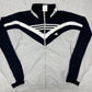 adidas V-Streifen Trainingsjacke grau – Foto 2
