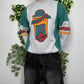 Alaska Vintage USA Sweatshirt Grün Grau M - MonkeysVintage