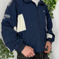 Reebok vintage Windbreaker Trackjacket leichte Jacke blau XL