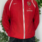 Nike x FC Arsenal vintage Windbreaker Jacke Trackjacket Trainingsjacke rot L