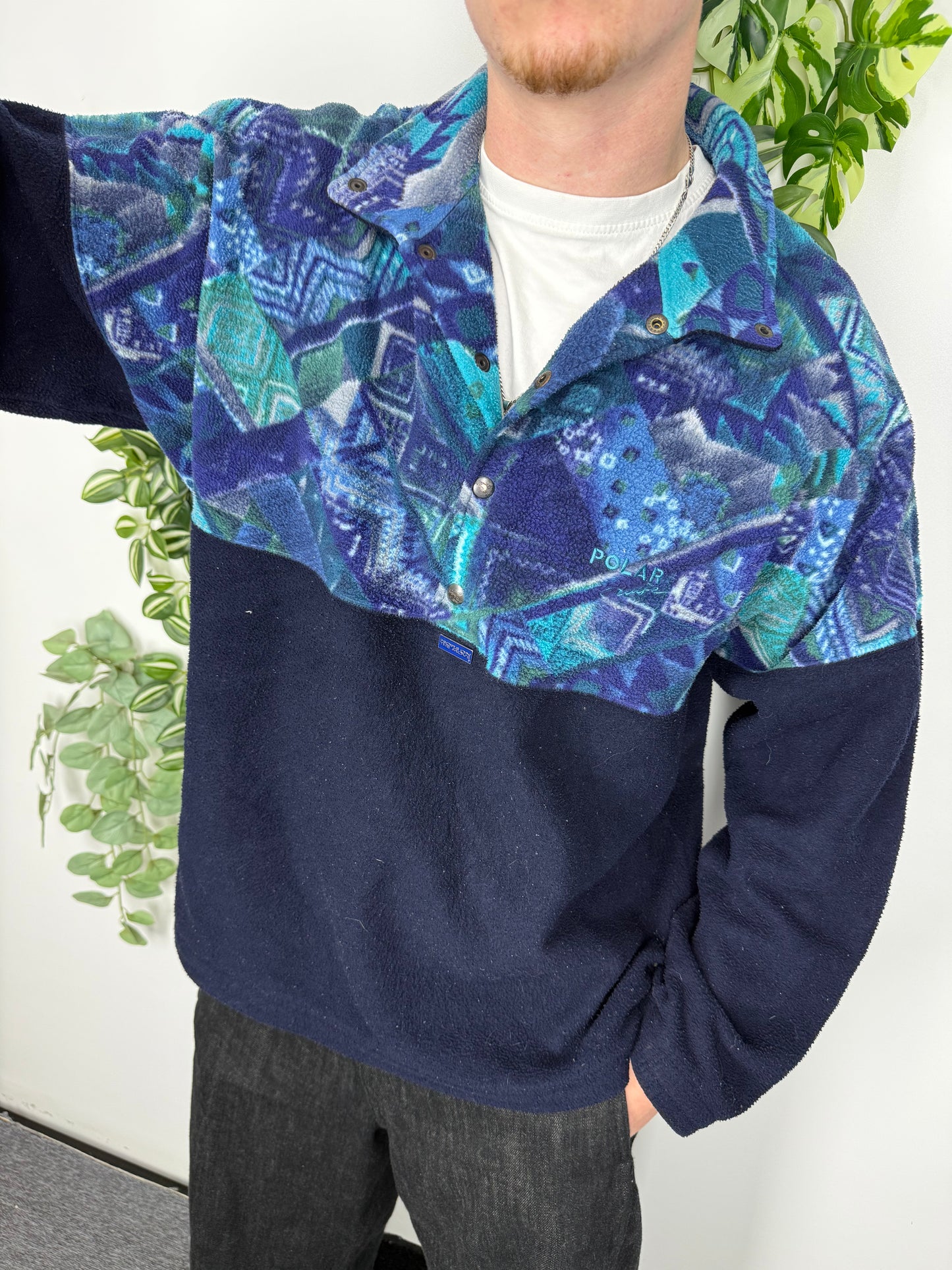 Polar Cruise Fleece Pullover blau – Foto 1