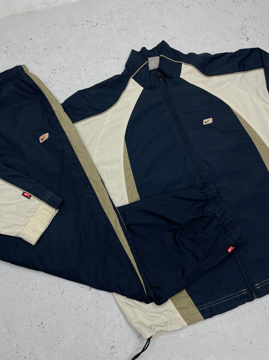 Nike Vintage Y2K Tracksuit 2teilig Trainingsanzug Hose + Jacke M