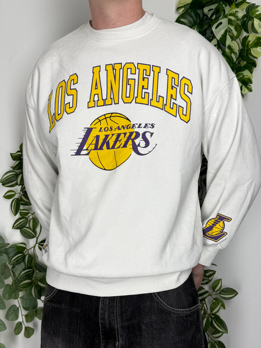 NBA Lakers vintage Sweatshirt Sweater Crewneck Basketball USA S