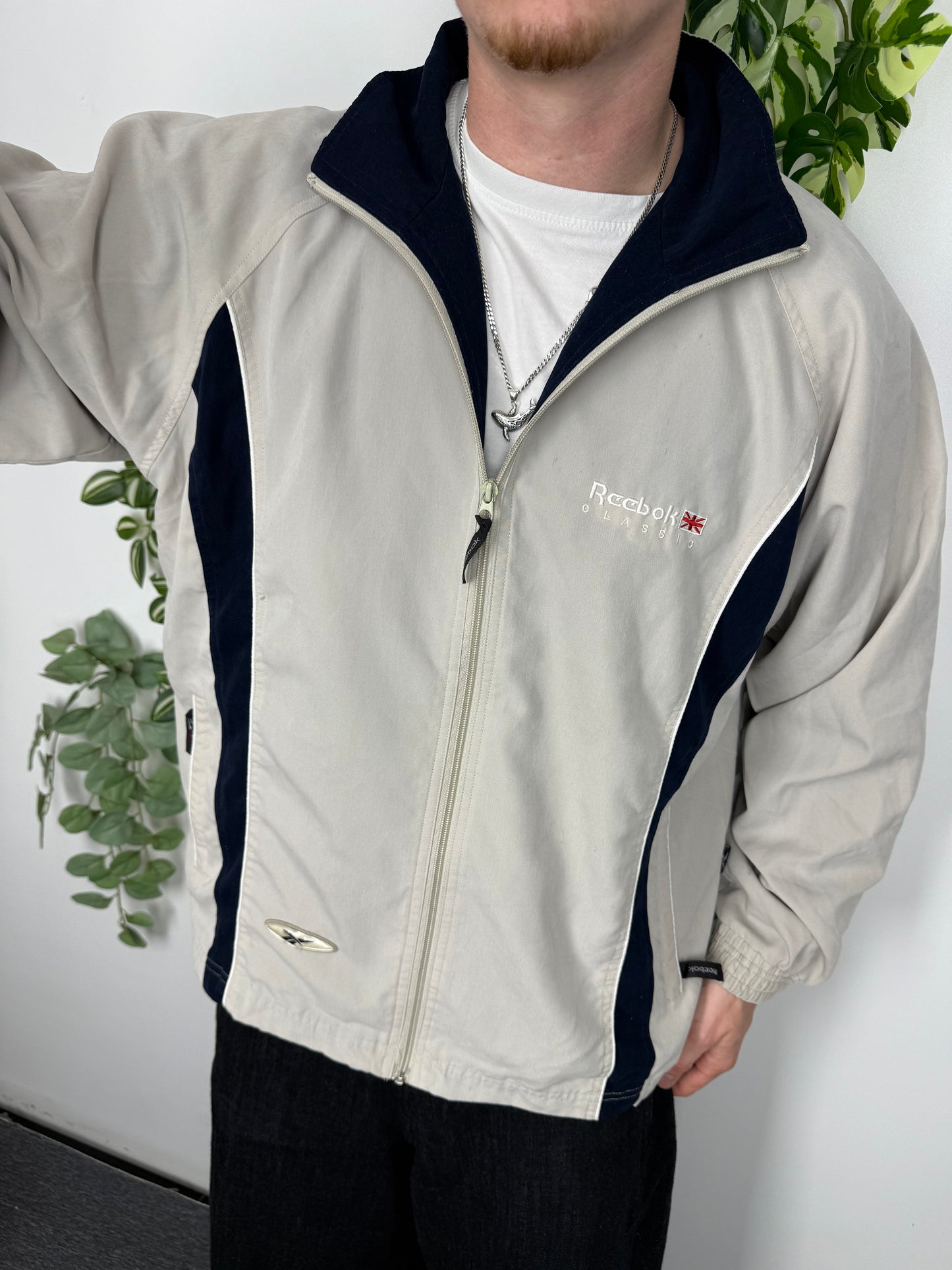 Reebok Classic Trainingsjacke beige – Foto 1