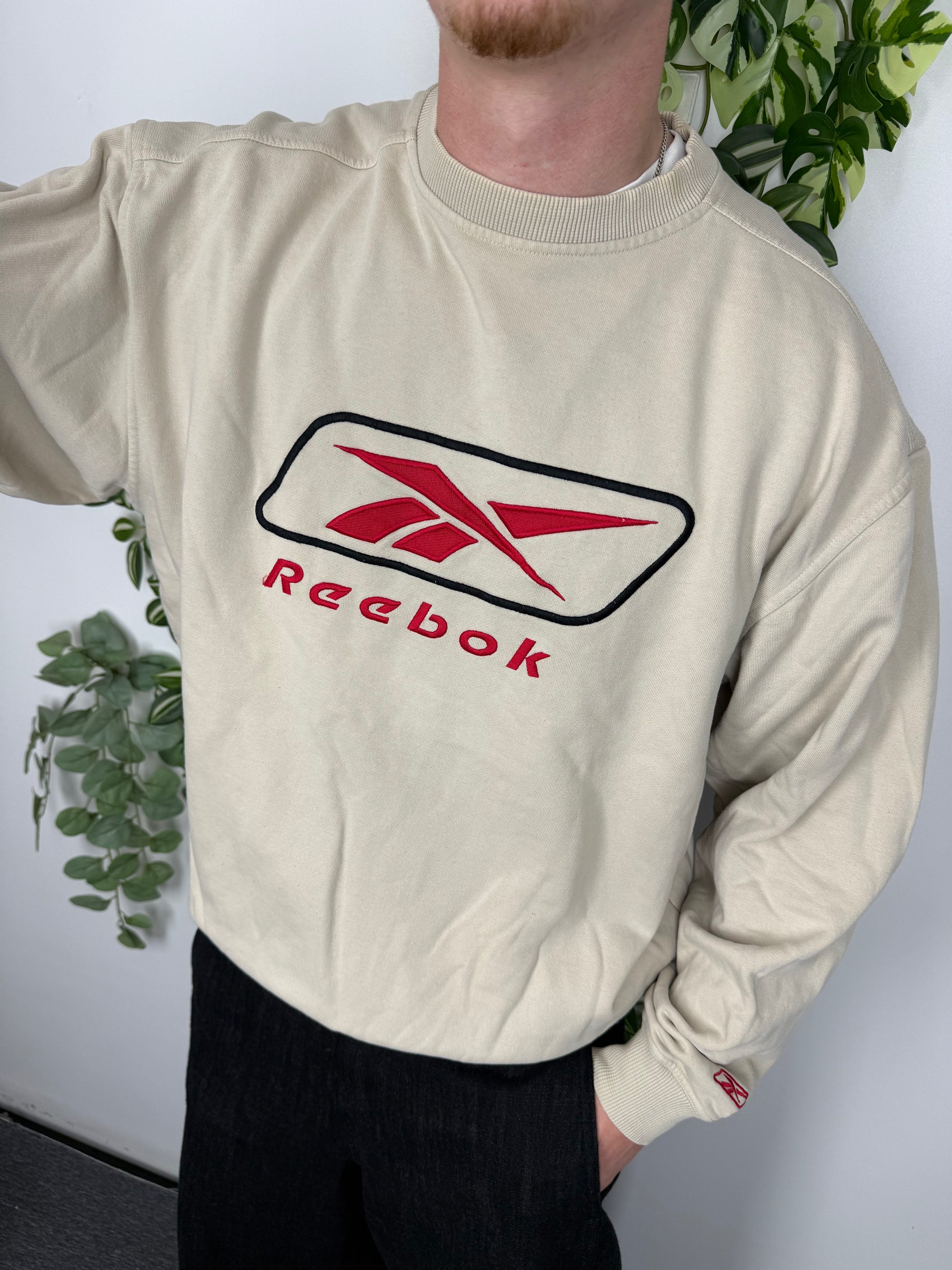 Reebok Vector Logo Sweatshirt beige – Foto 1