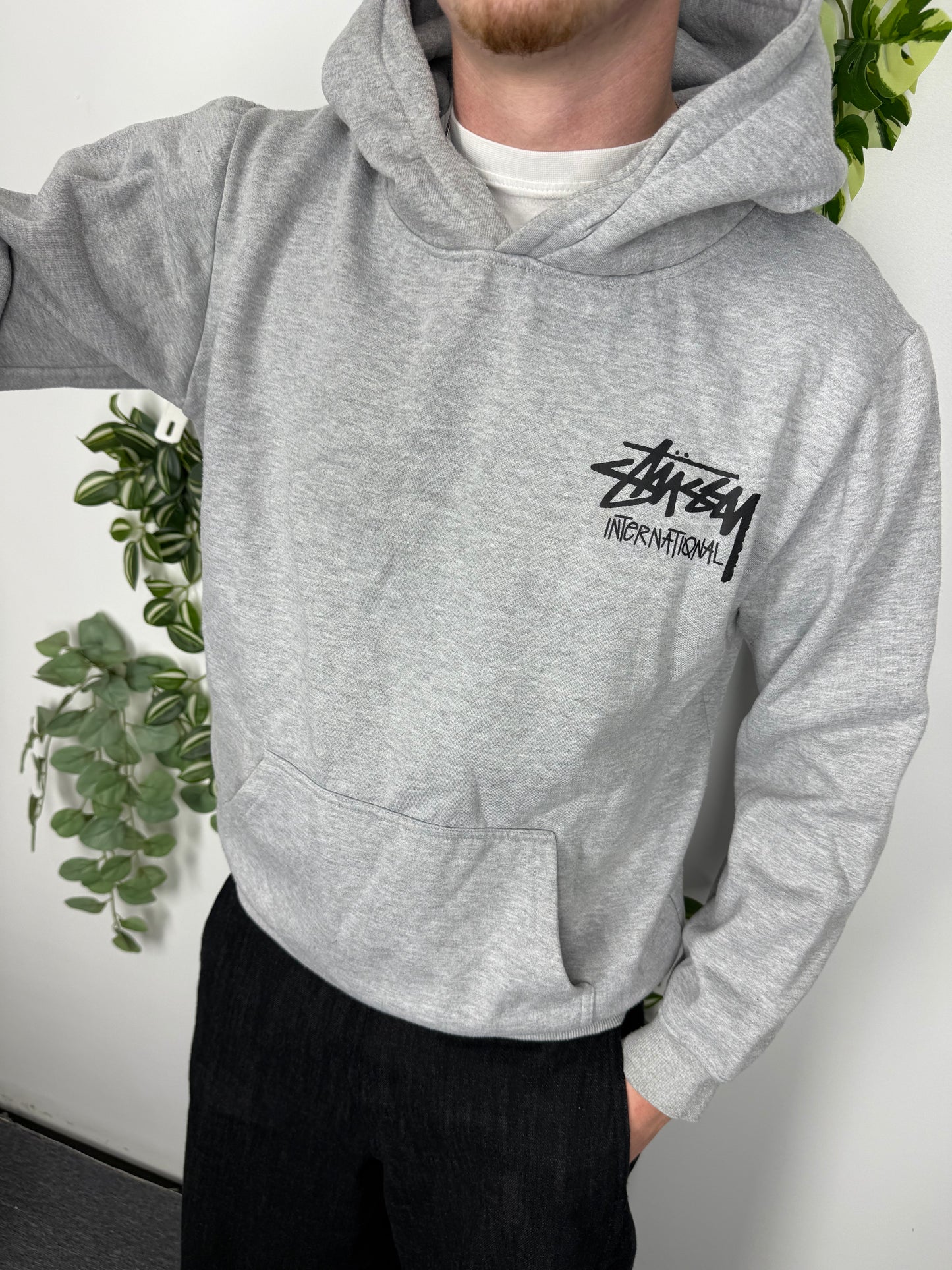 Stüssy Hoodie grau – Foto 1