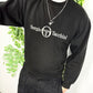 Sergio Tacchini Stickerei Sweatshirt schwarz – Foto 1
