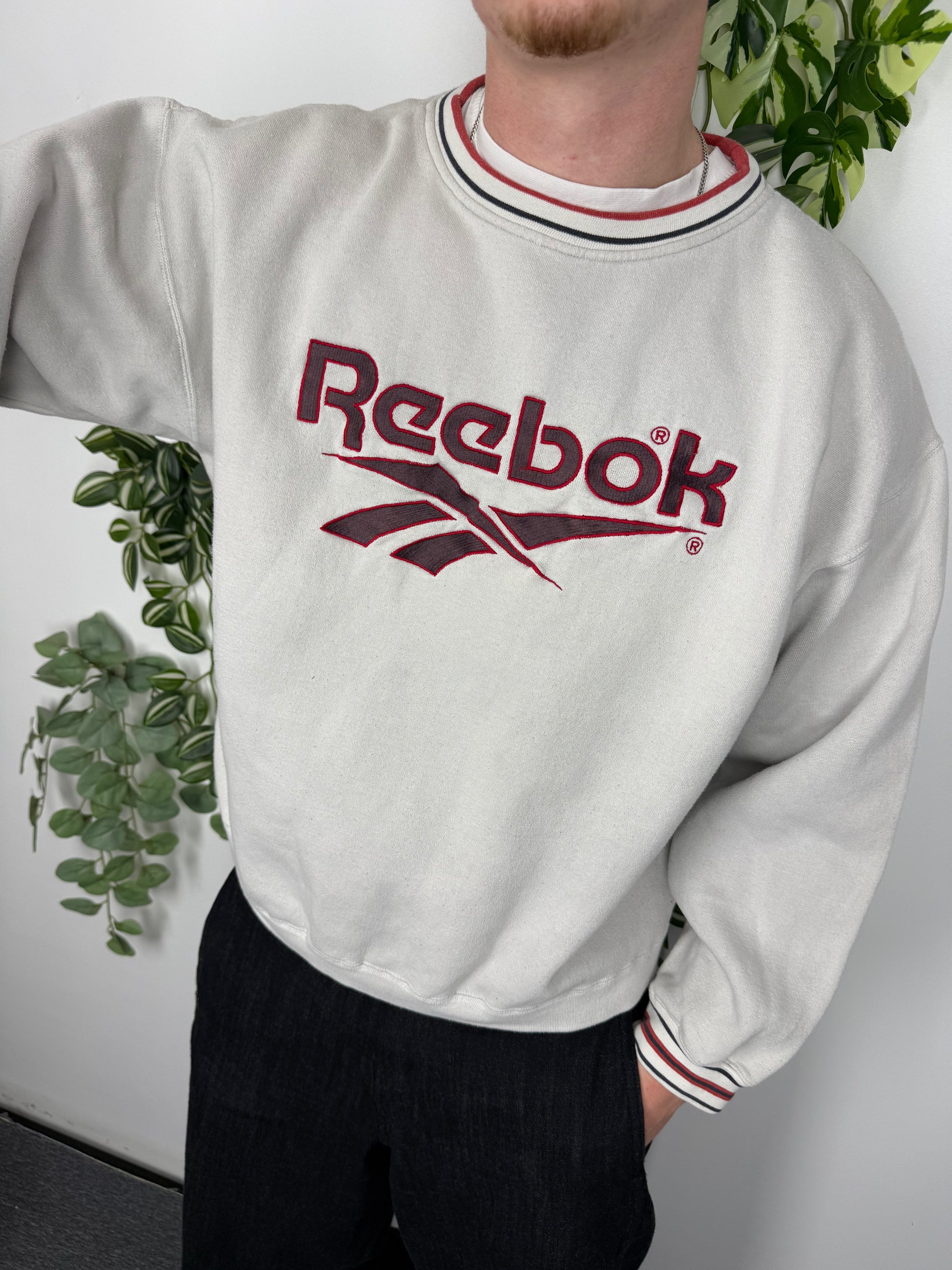 Reebok Vector Logo Sweatshirt beige – Foto 1