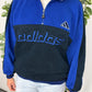 adidas Fleece Halfzip blau – Foto 1