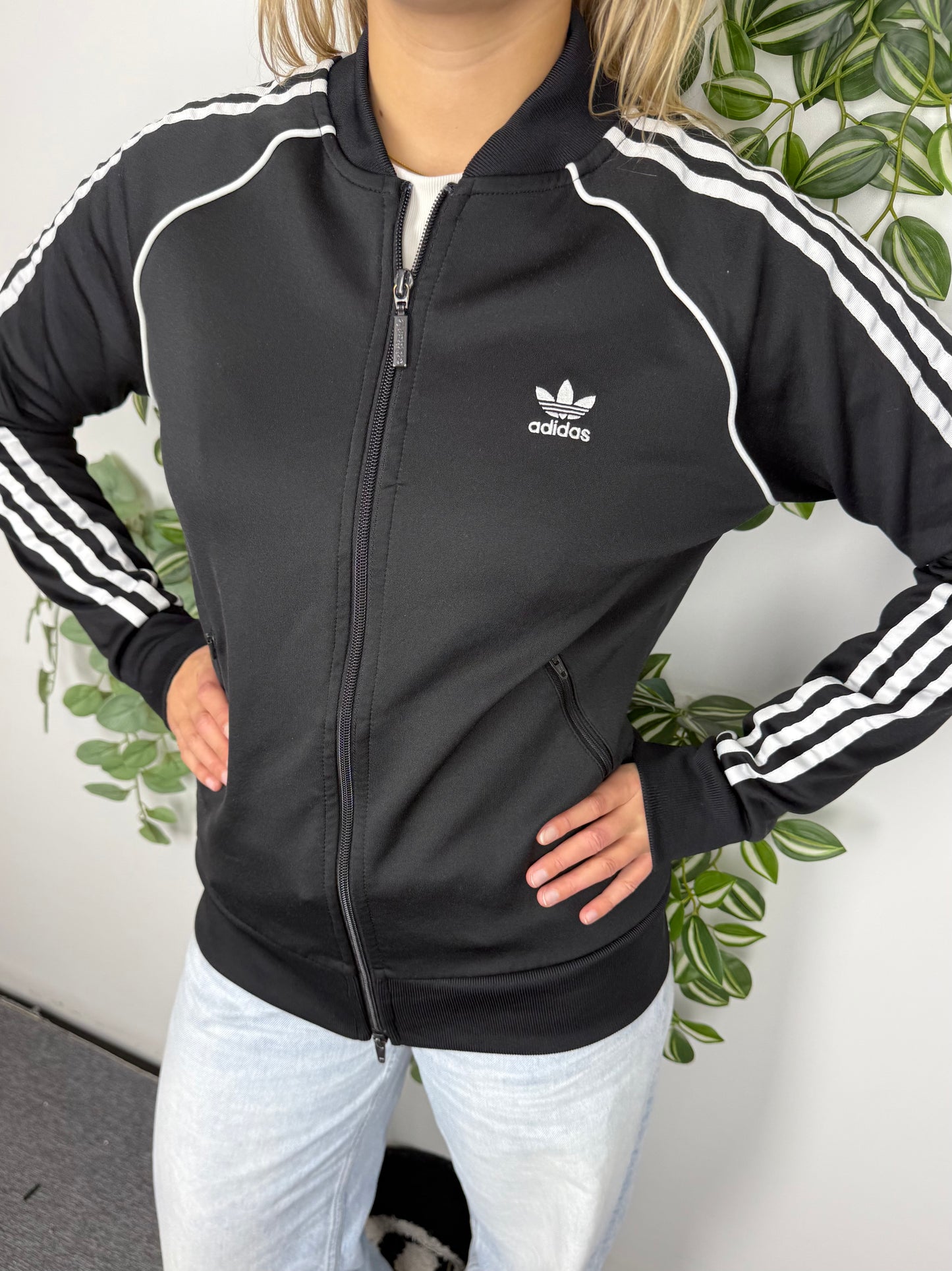 adidas Originals Primeblue Trainingsjacke schwarz – Foto 1