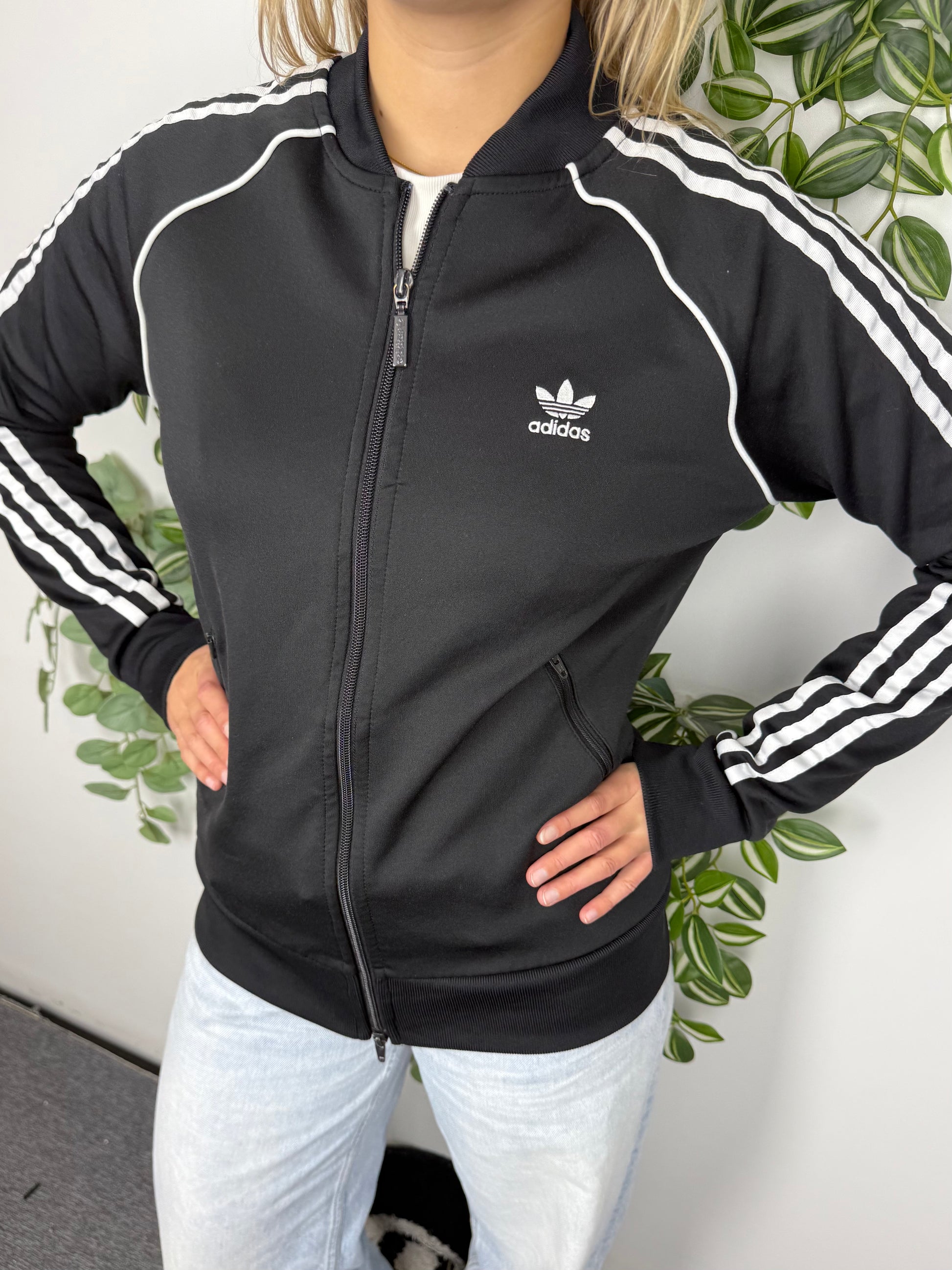 adidas Originals Primeblue Trainingsjacke schwarz – Foto 1