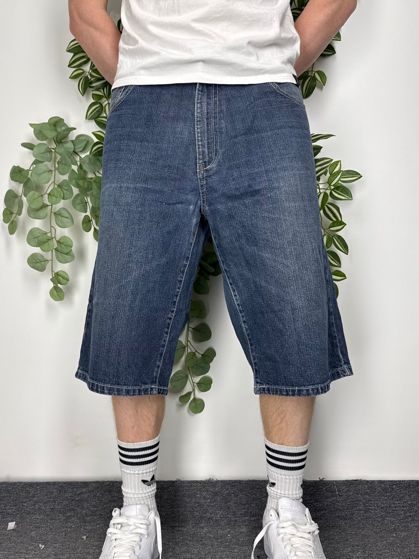 Pepe Vintage Jorts in Denim, W38, Vorderansicht