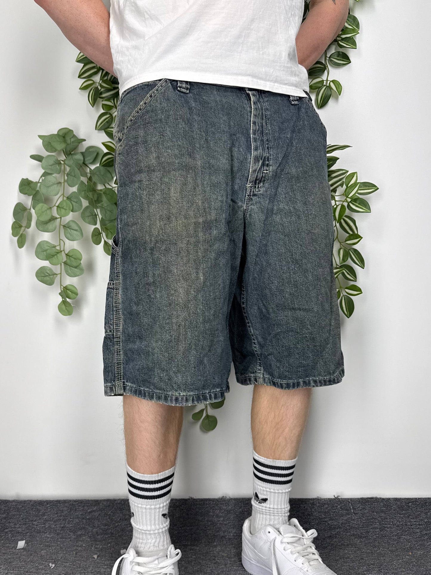 Lee Jorts – Vintage Carpenter Denim Shorts – W38 / Herren L