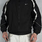 Nike vintage big Logo Trackjacket Windbreaker schwarz M