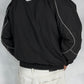 Nike vintage big Logo Trackjacket Windbreaker schwarz M