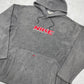 Nike VIntage Spellout Fleece Hoodie grau L