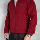 Columbia Fleece Zipper Jacke rot S