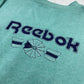 Reebok Vintage Big Logo embroidered Sportswear Sweatshirt grün M